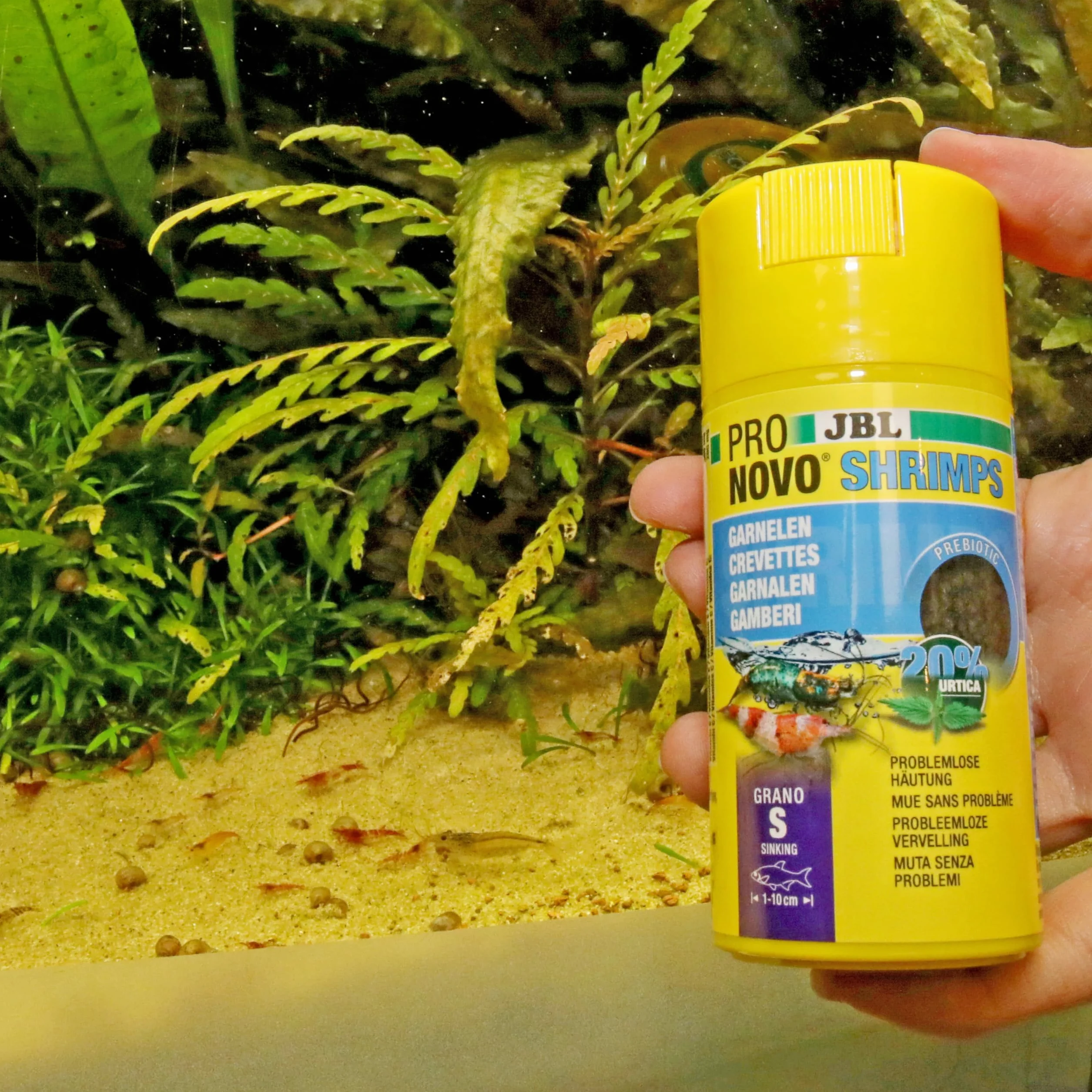 JBL PRONOVO SHRIMPS GRANO Granulés pour Poissons taille S 100 ml