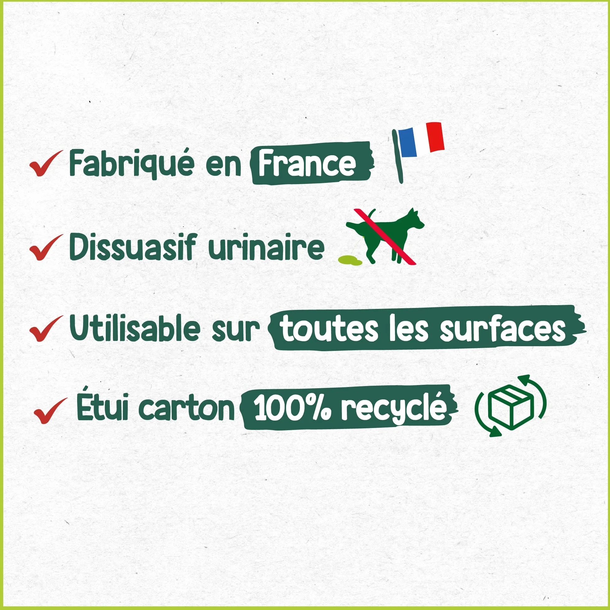 HOPI Repulsif Chat et Chien Exterieur 200 GR Extraits de Plantes et Huiles Essentielles Fabrique en France