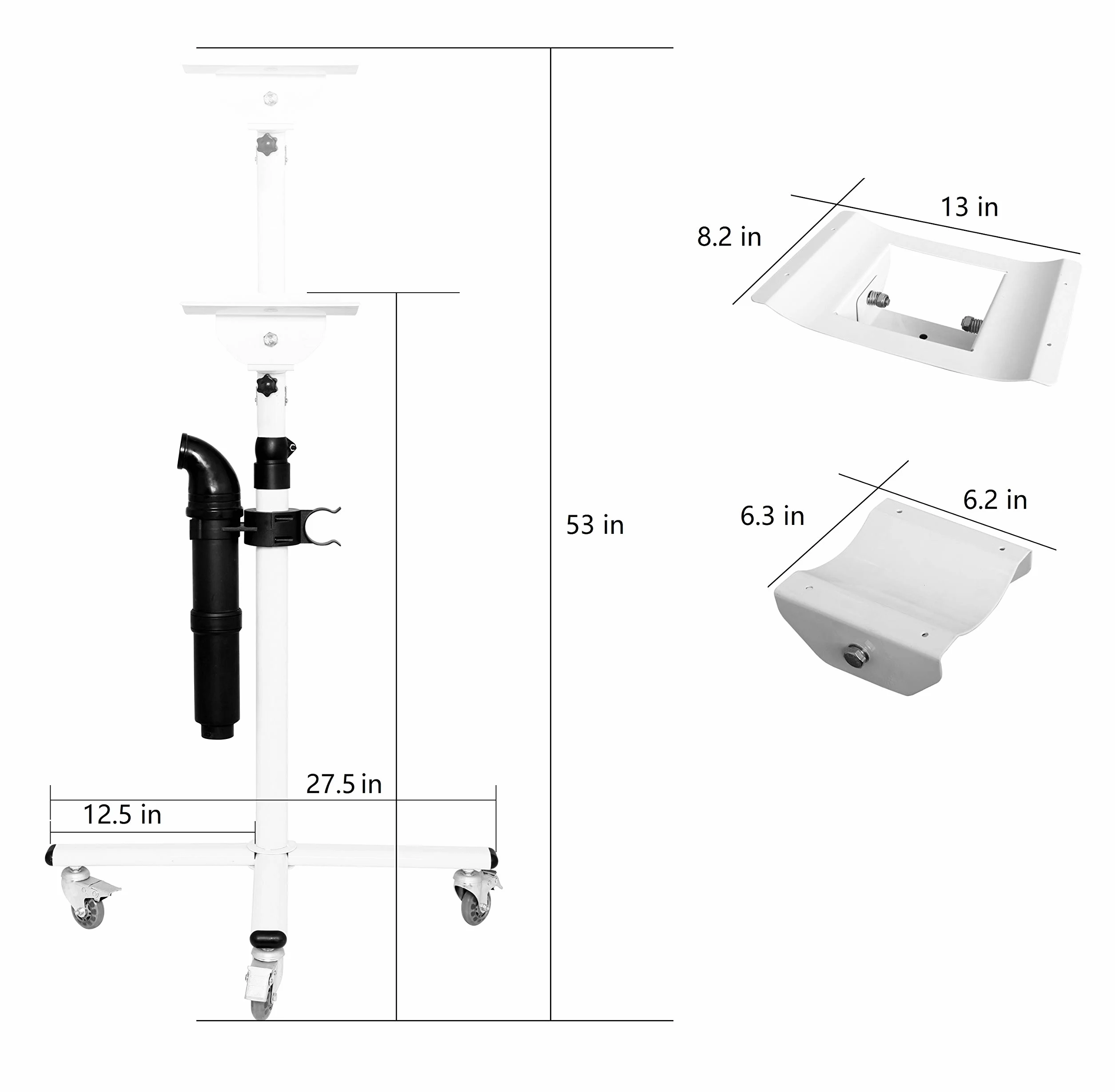 Support pour Séchoir de Toilettage pour Chien FDS-01 (Modèle Compatible:SHD-2600P)