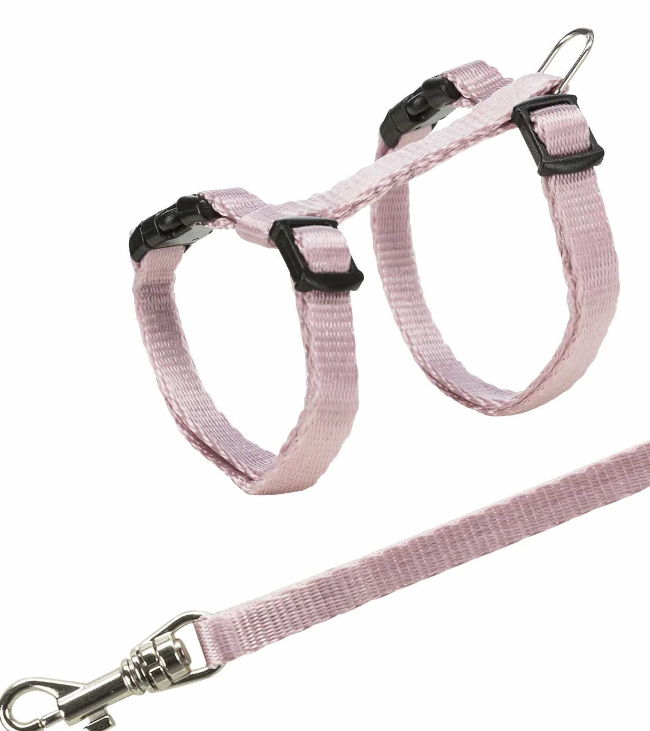 Trixie Set Collier Harnais pour Chatons et Chats Plomb