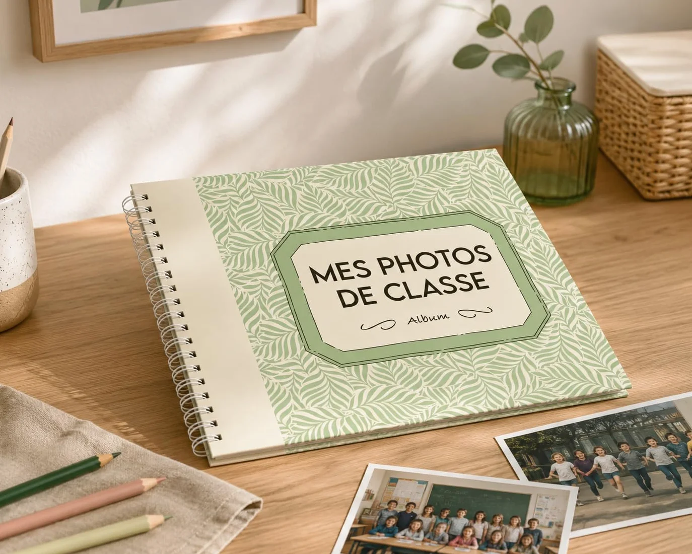 Album Photo de Classe 15 Photos Vert