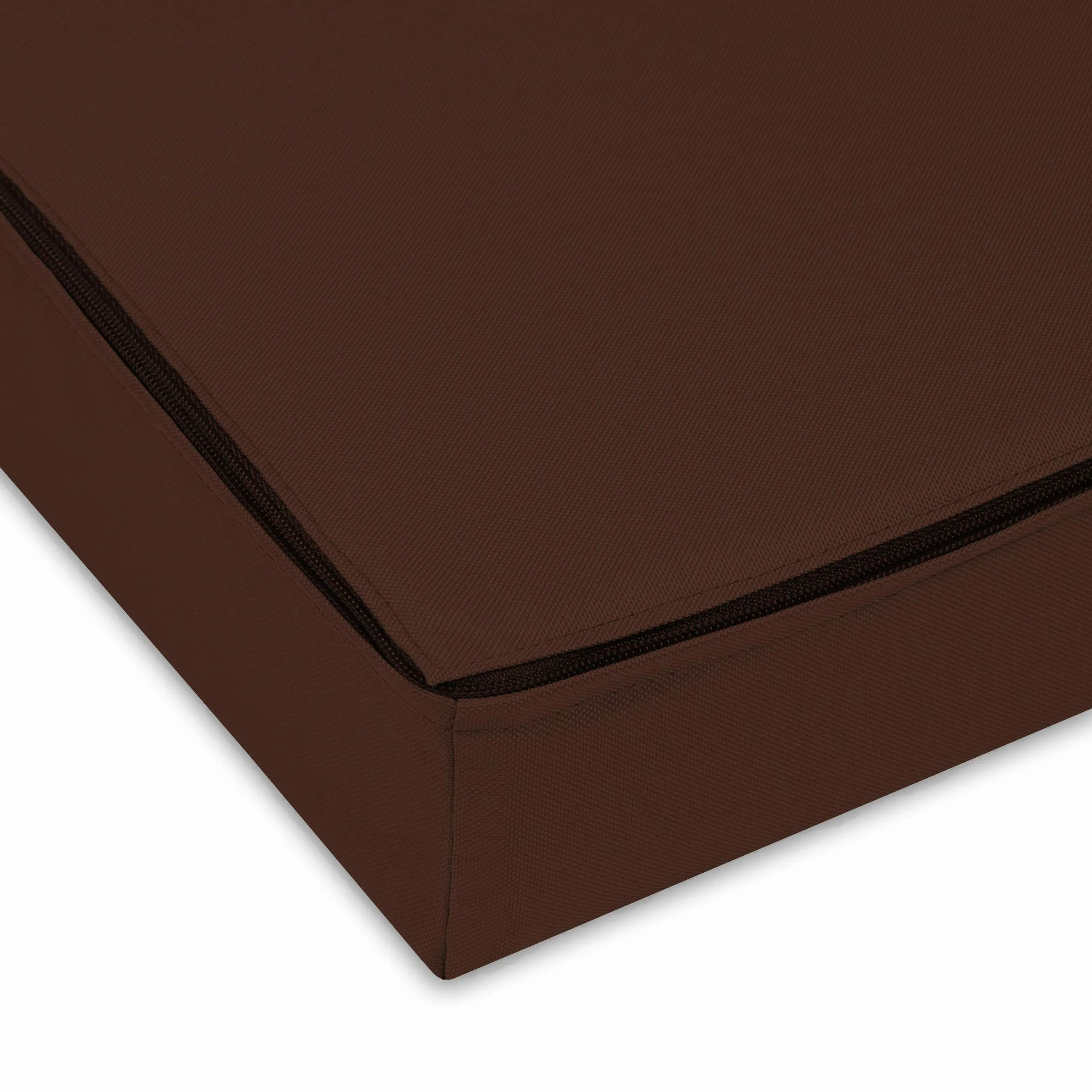 SuperKissen24. Tapis pour Chien Coussin Chien Dehoussable Coussin pour Chien Petit Moyen et Grand - Matelas Chien Lavable et Imperméable - 80x40 cm - Marron