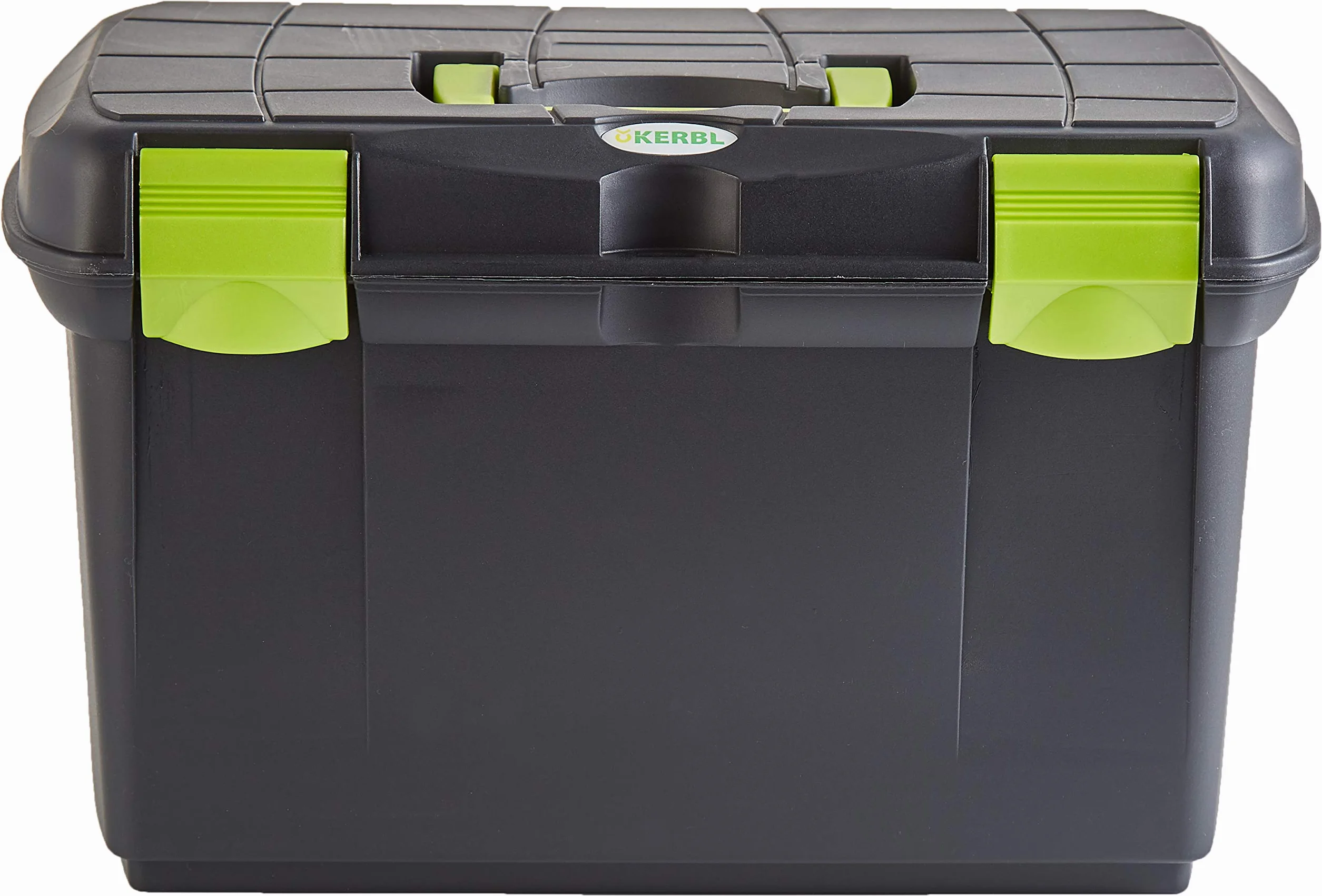 Kerbl Arezzo Coffre de Pansage pour Cheval Noir/Pistache