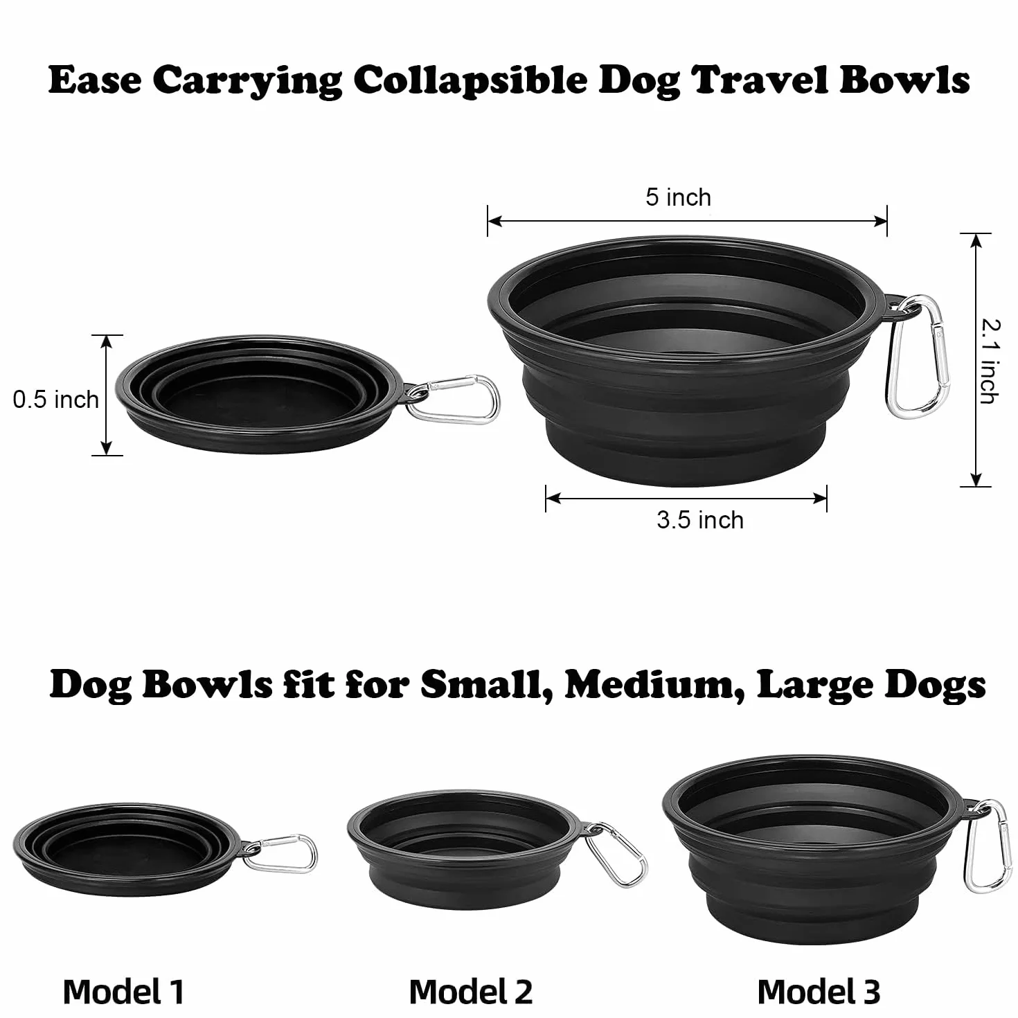 Transport Sac Chat Chien Caisse Respirant Pliable avec Matelas Amovible et Bol Noir