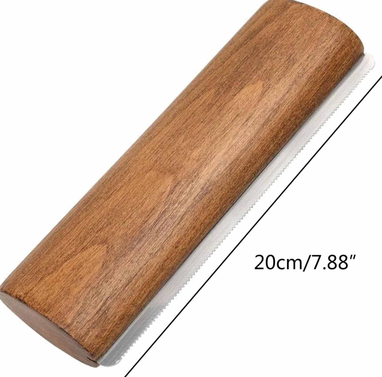 Brosse à excrétion de chevaux avec poignée en bois Brosse à poils de cheval Outil de toilettage pour chien chatte