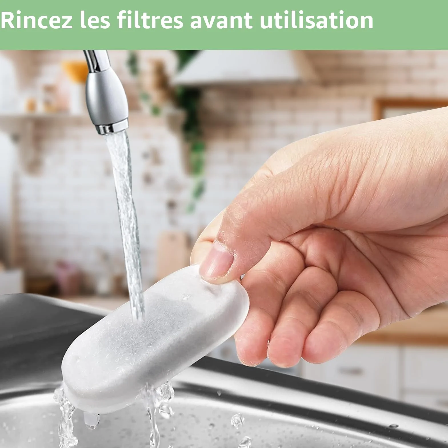 Filtre Fontaine Eau Chat Acier Inoxydable 32 Pièces, 16 Filtres Charbon, 16 Eponges Préfiltration 3.2L/2L