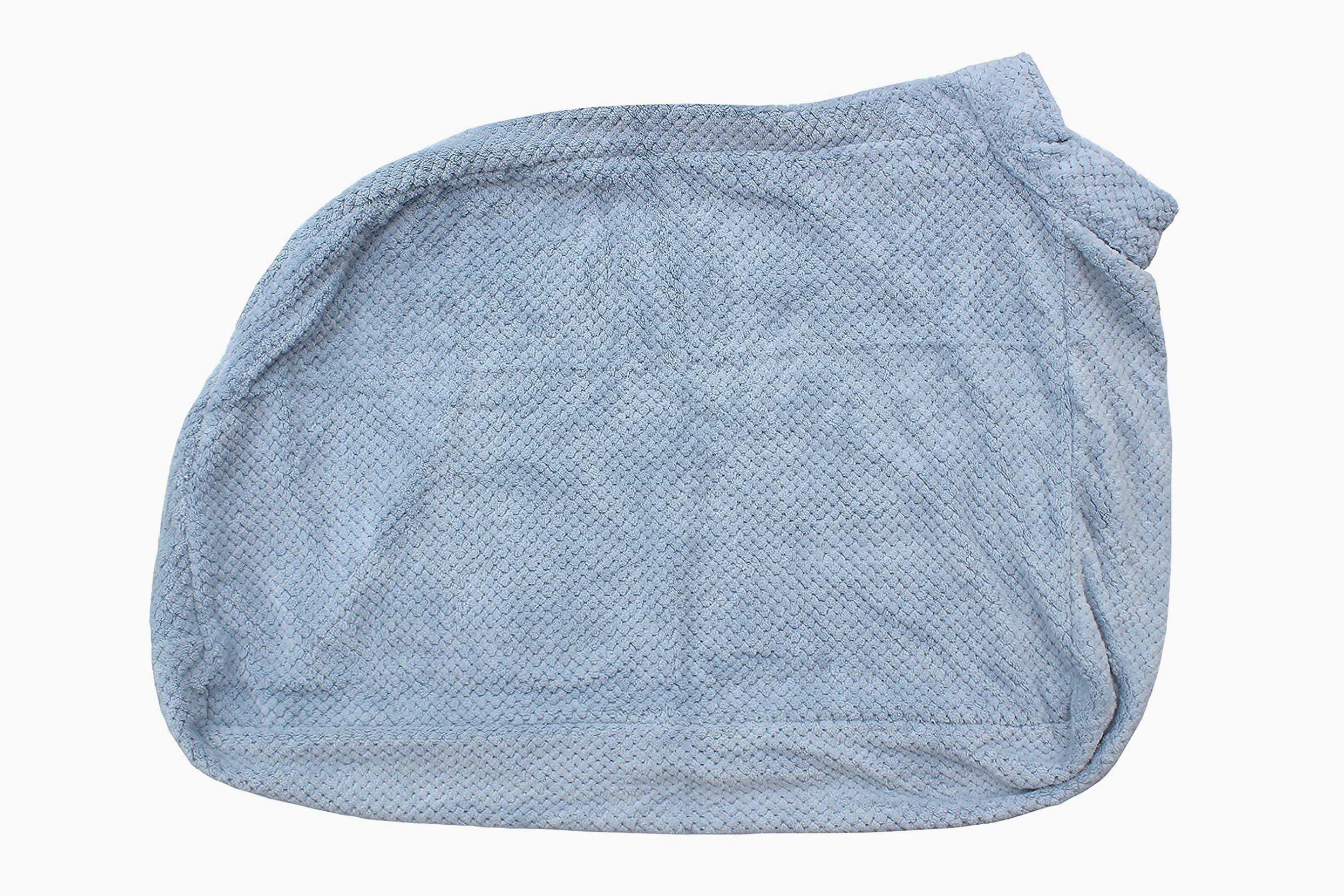 pet wiz Sac de séchage pour chien en microfibre de qualité supérieure - Super absorbant et à séchage rapide - Serviette de bain (M, bleu ciel)