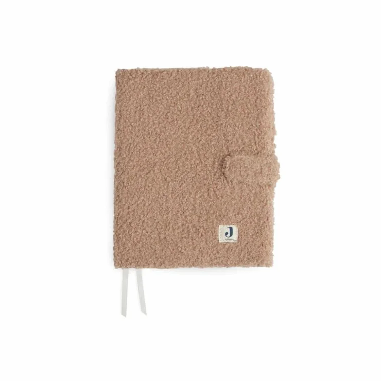 Protège carnet de santé bouclettes Biscuit personnalisable