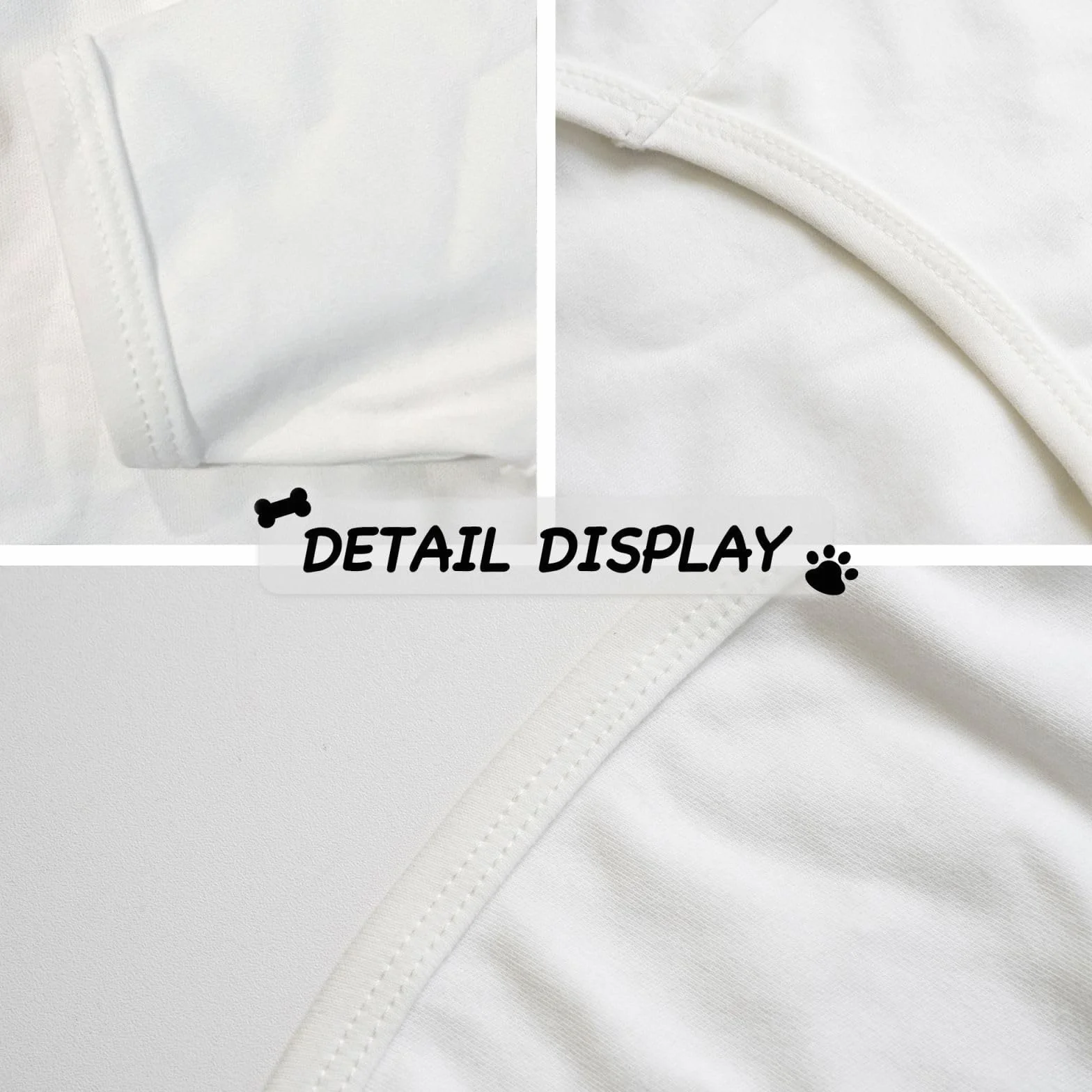 T-shirt chien drapeau Algérie vêtement chiot débardeur élastique taille M