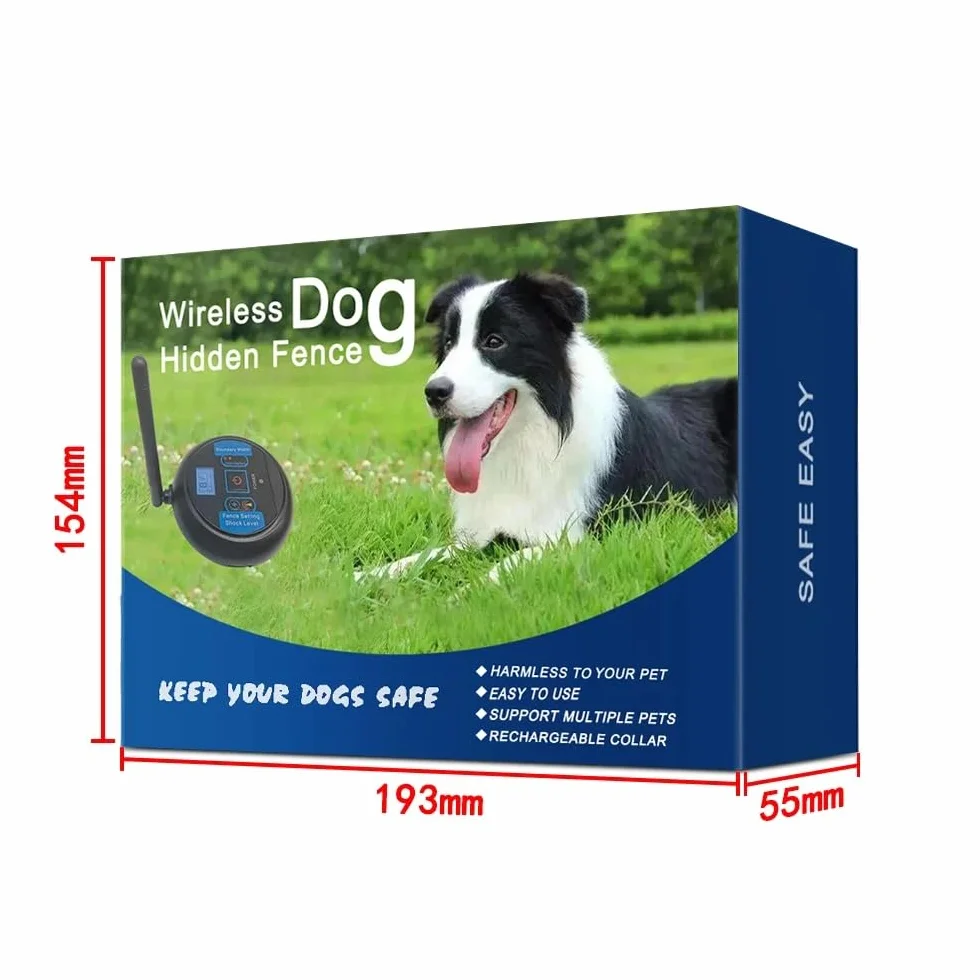 Clôture électronique sans Fil pour Chien Stop Barker Anti-Fugue