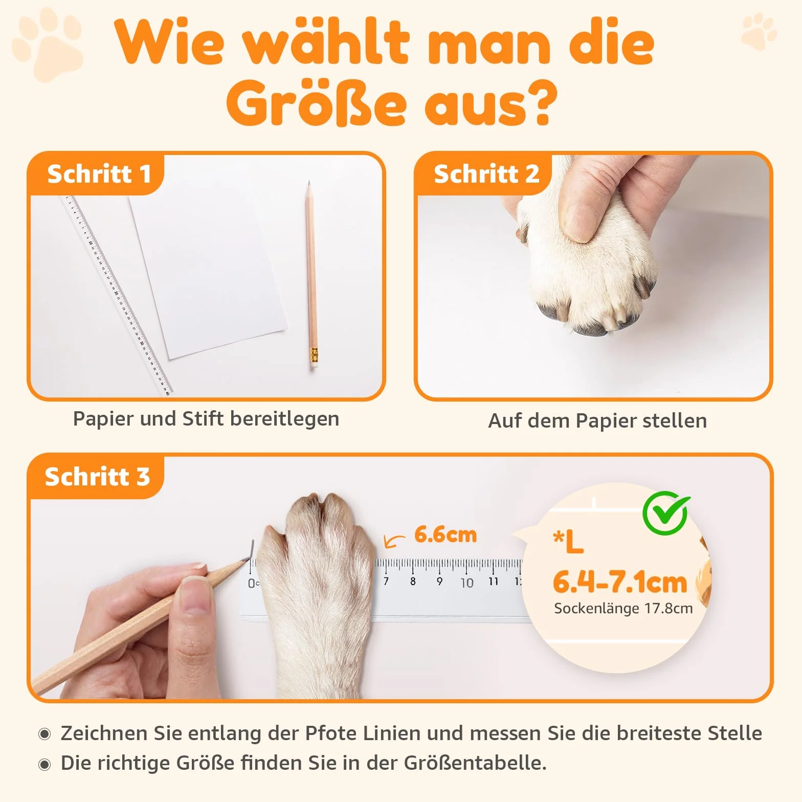 PICK FOR LIFE Chaussettes pour chien antidérapantes 2 paires double face sangles réglables L