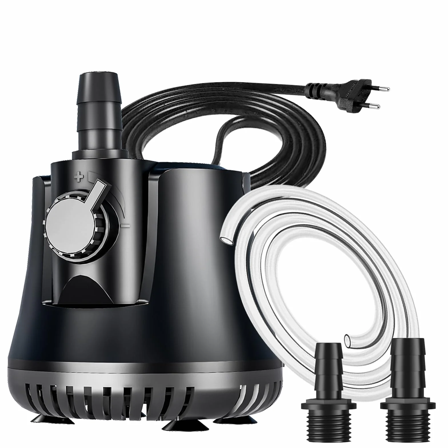 Pompe à Eau Submersible 15W 800L/H Ultra Silencieuse pour Aquarium, Étang et Fontaine avec Interrupteur Réglable