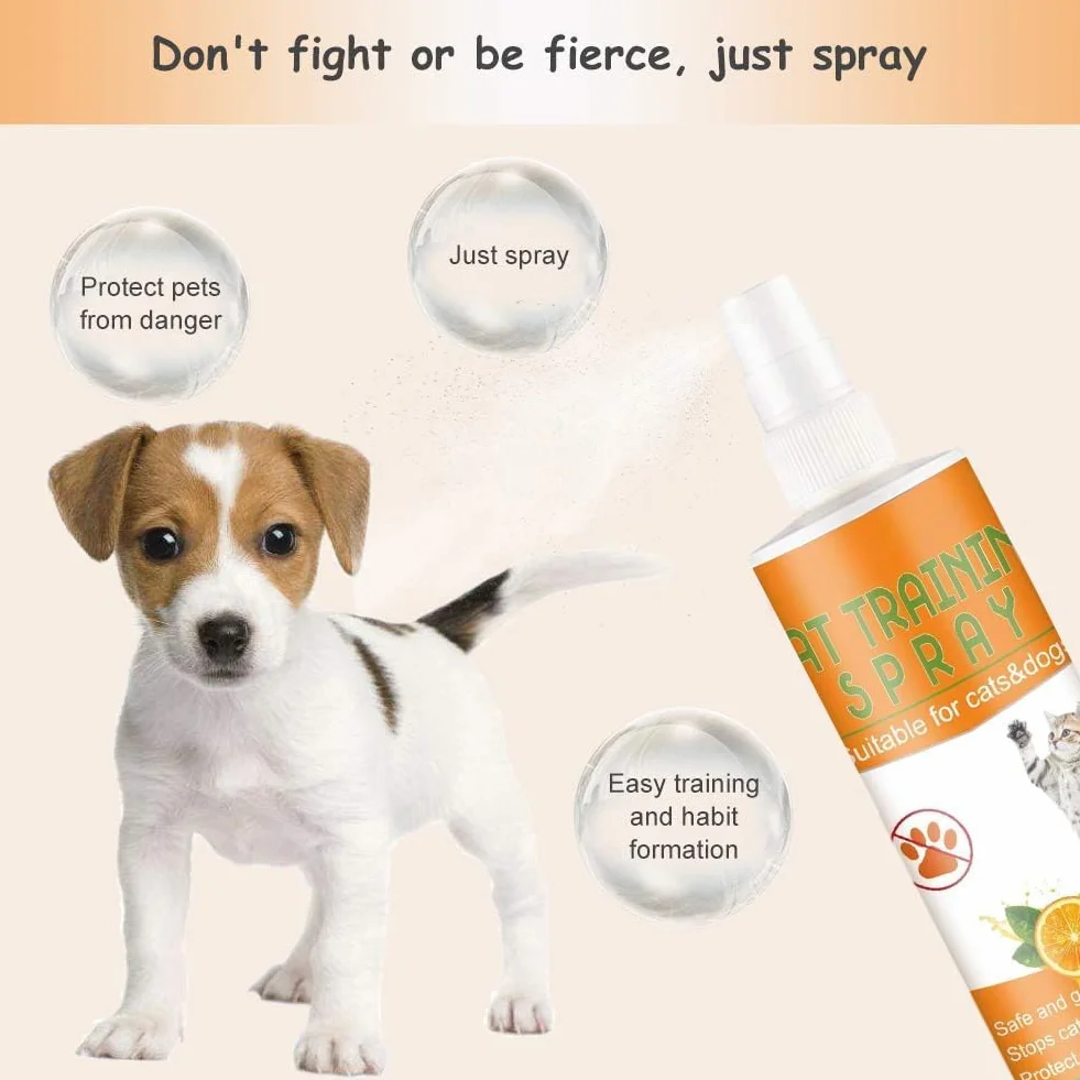 Spray Anti Griffure pour Chat, Protecteur de Meubles, 120 ML