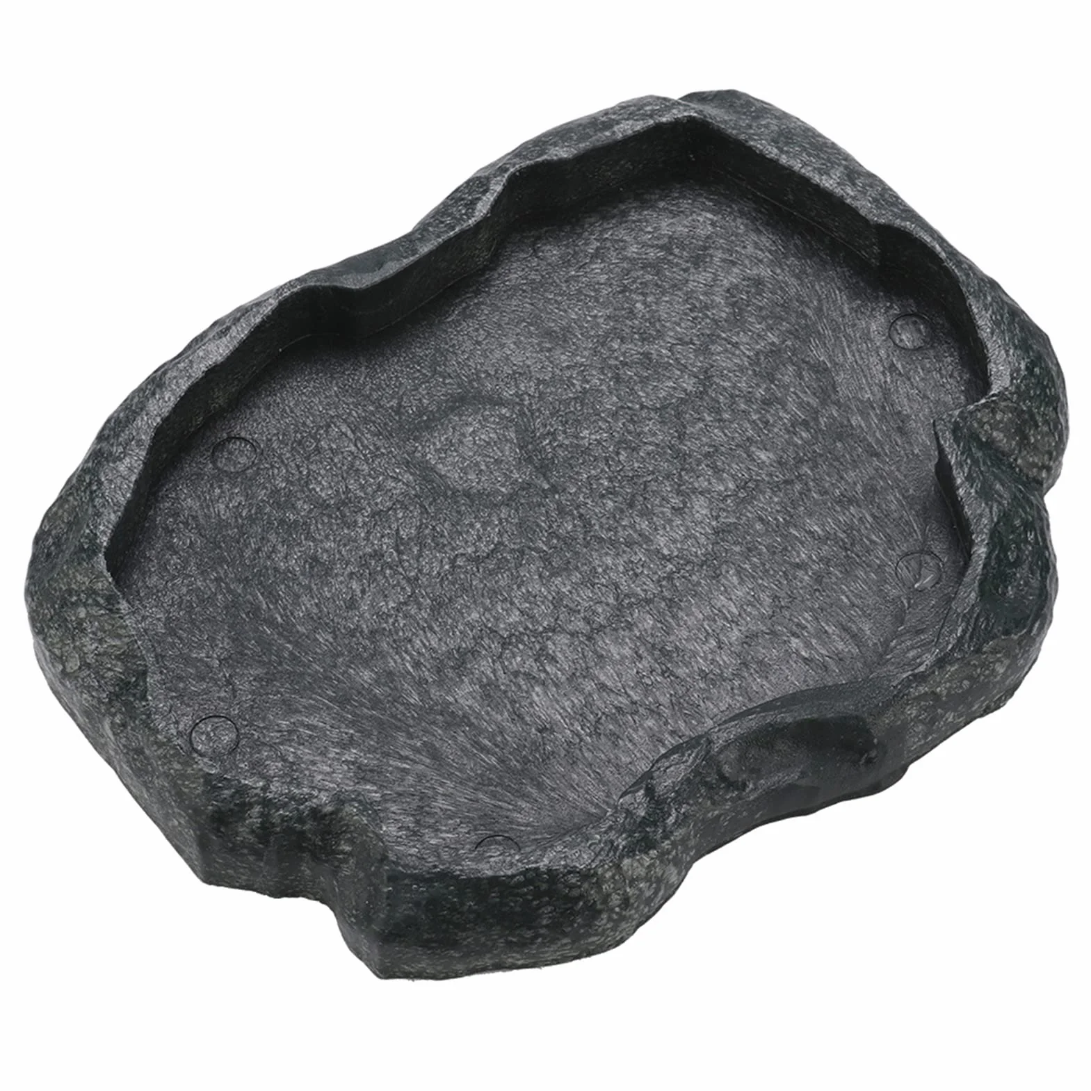 Bol d'alimentation en Résine pour Reptiles Yosoo, Décor de Terrarium pour Tortue Lézard (M)