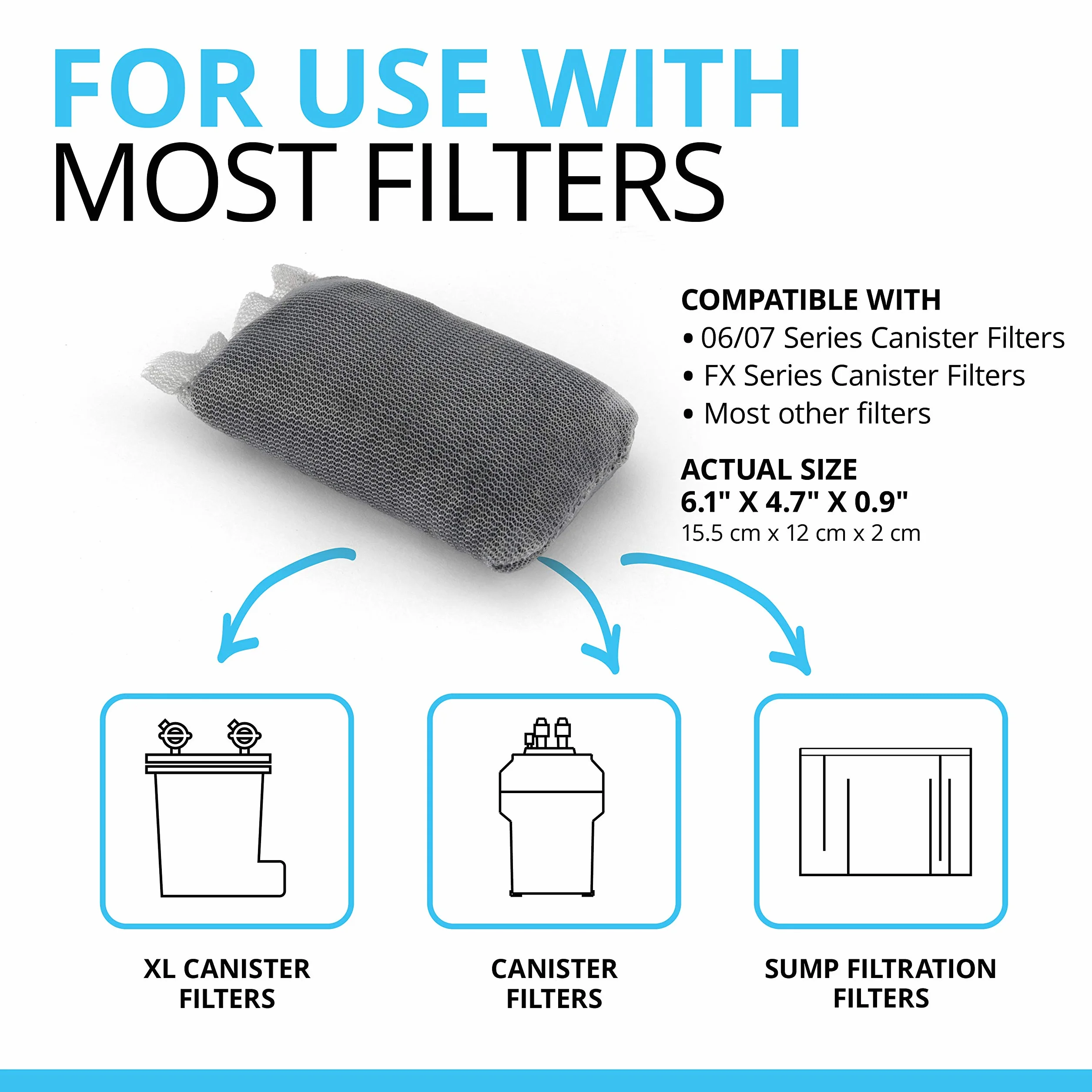 Fluval Węgiel do Filtracji 3x100g
