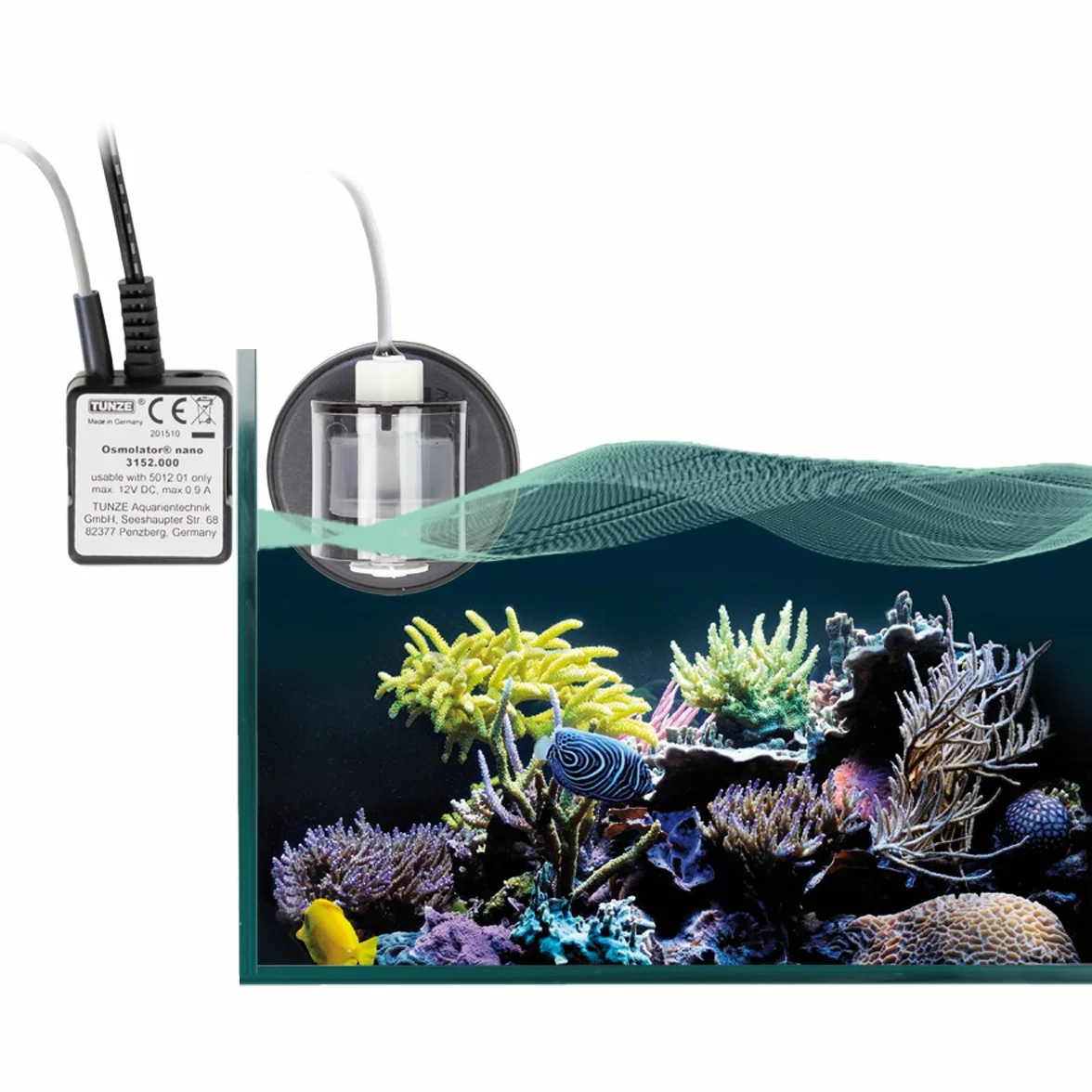 Tunze Osmolator Nano Wasserstandsregler mit Magnethalterung Dosierpumpe