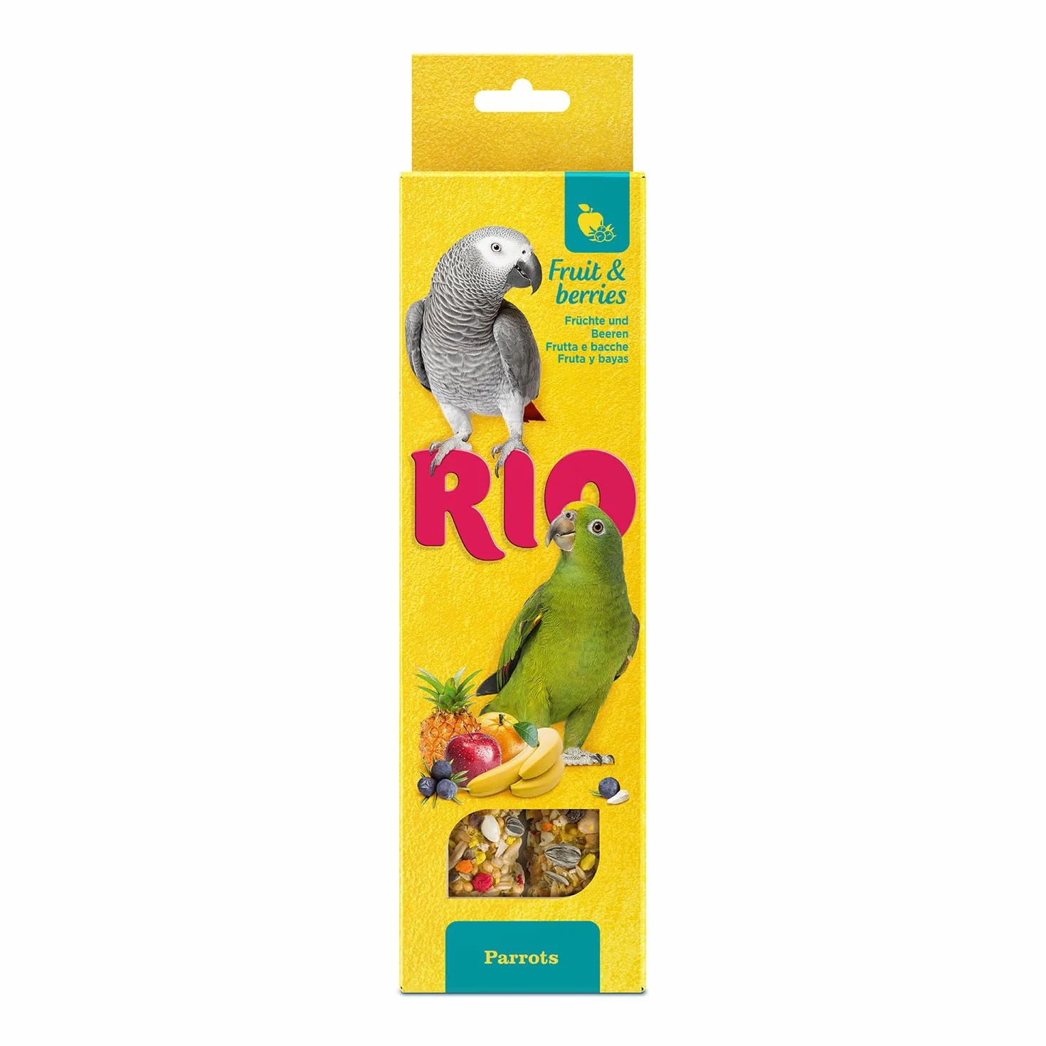 RIO Bâtonnets pour Perroquet Fruits et Baies 150 g