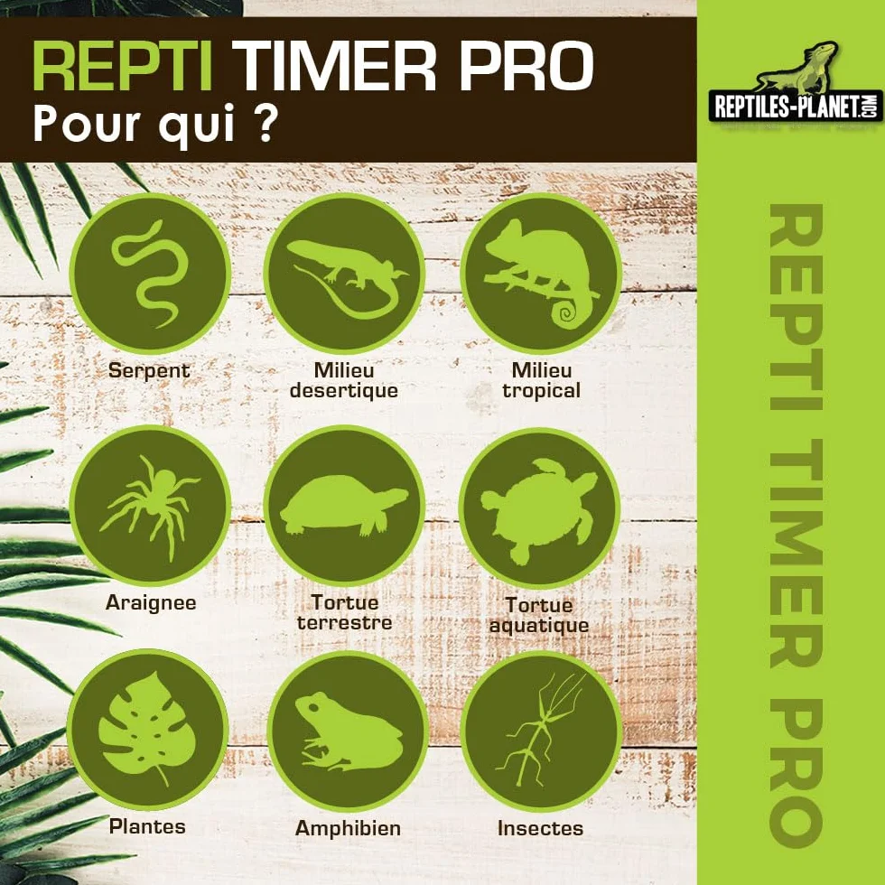Reptiles Planet Repti Timer Pro Prommagateur Electronique pour Terrarium