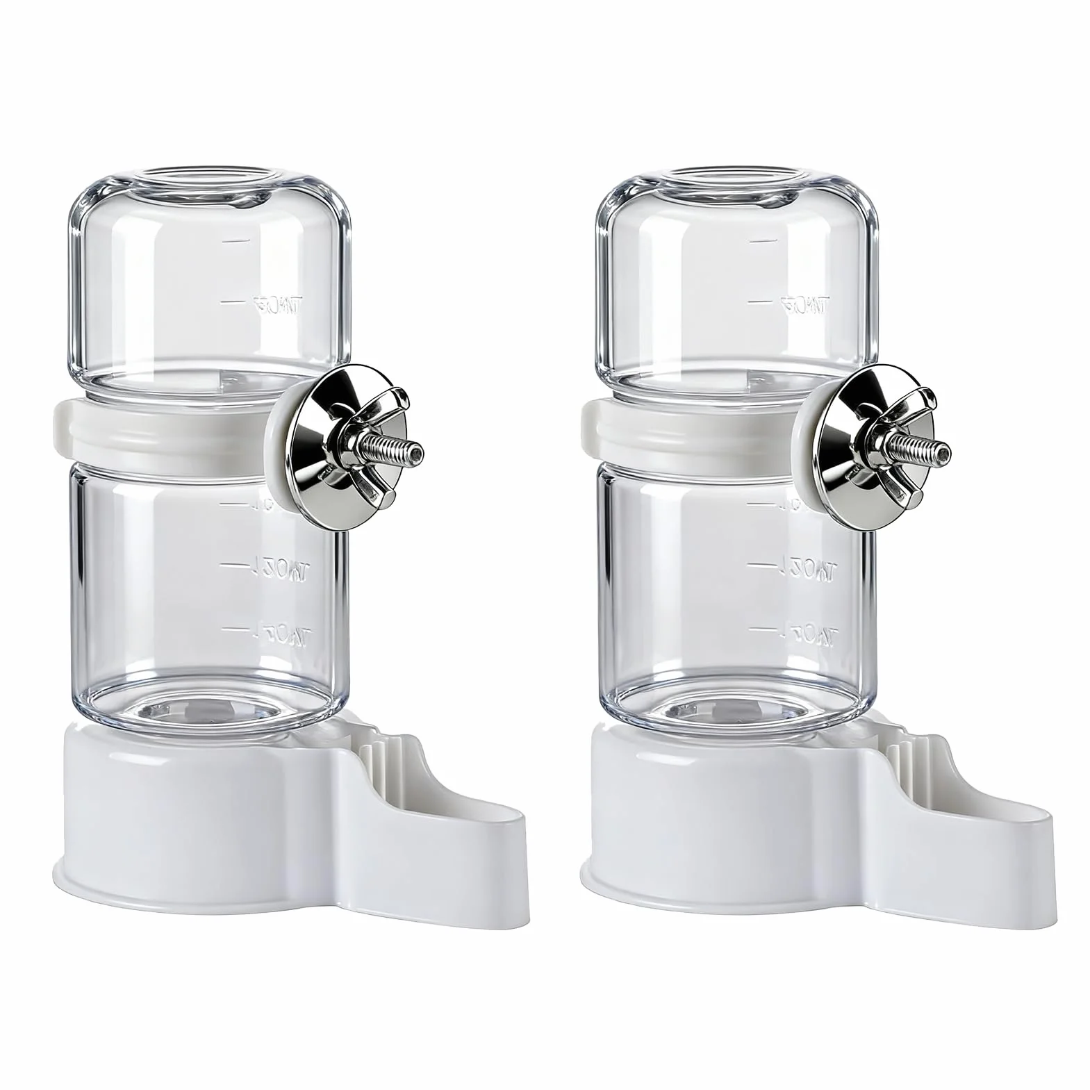 Abreuvoir Automatique pour Oiseaux de Cage, Distributeur d'Eau pour Perruches, Canaris, Perroquets