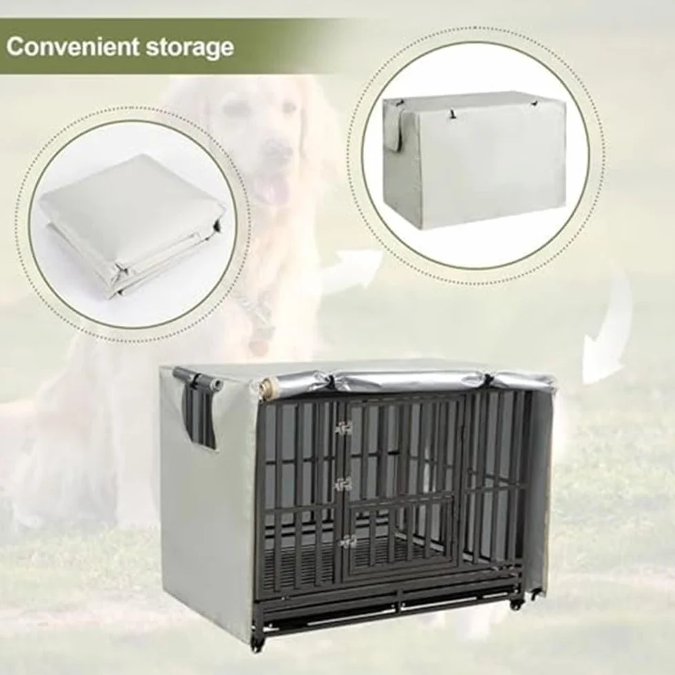 StarRing Housse cage fil fer animal domestique Oxford 210D coupe-vent protection solaire 94 x 61 x 63,5 cm