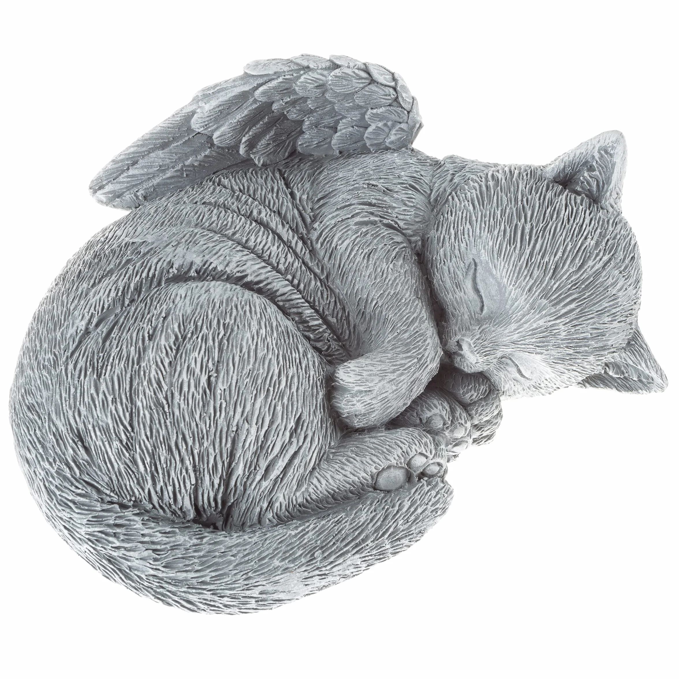 Pure Garden Statue commémorative Ange endormi Chat pour Animal Domestique