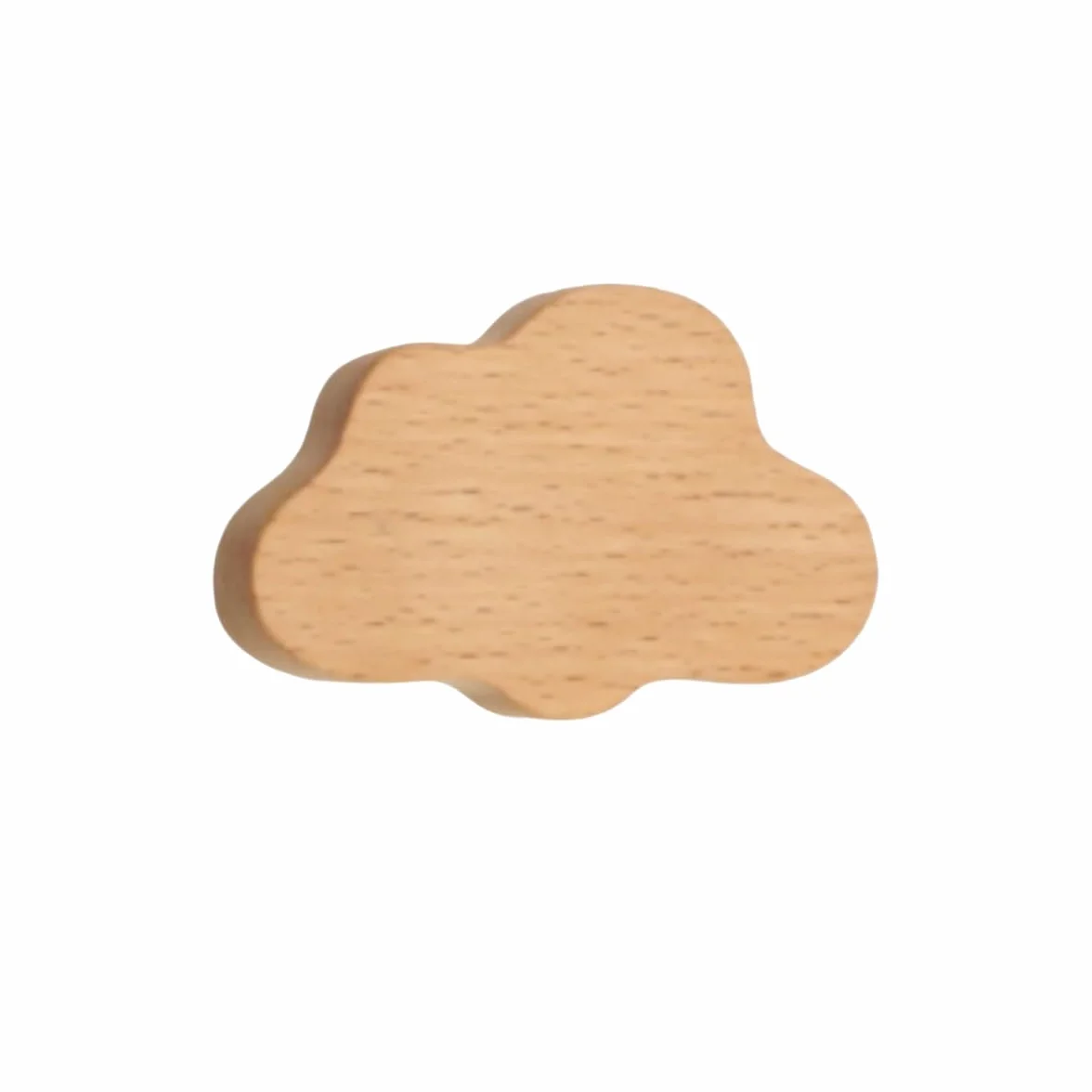 Boutons de meuble en bois cœur 6 pièces pour armoire commode tiroir