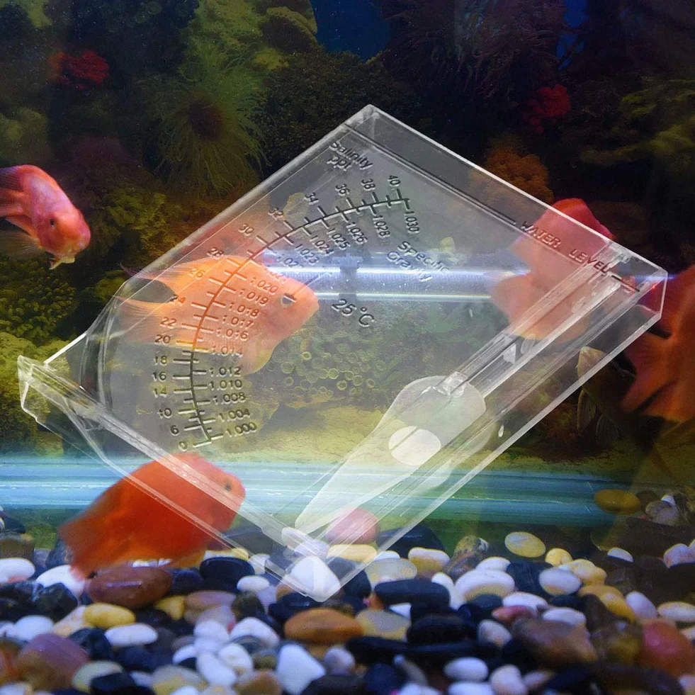 Compteur de salinité de l'eau de mer précis, hydromètre pour aquarium corail