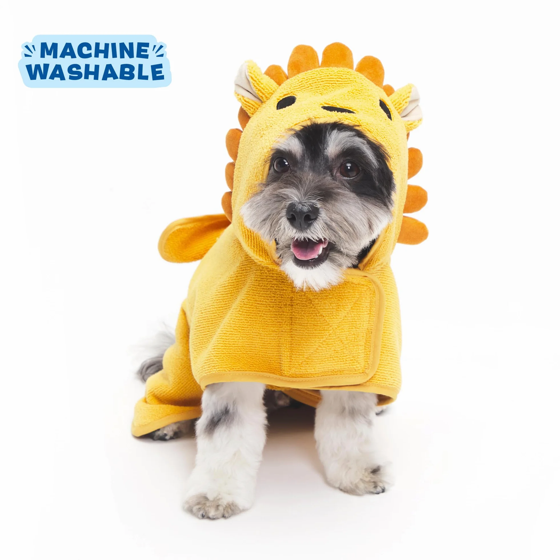 Serviette absorbante pour Chien – Peignoir à Capuche séchage Rapide pour Bain et Plage – Luxueux et Doux – Toutes Races