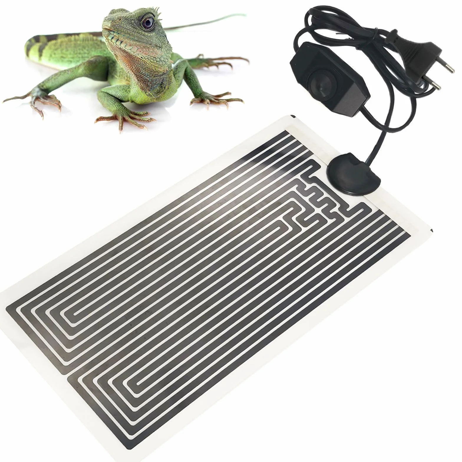 Tapis Chauffant Reptile 7W avec Régulateur de Température