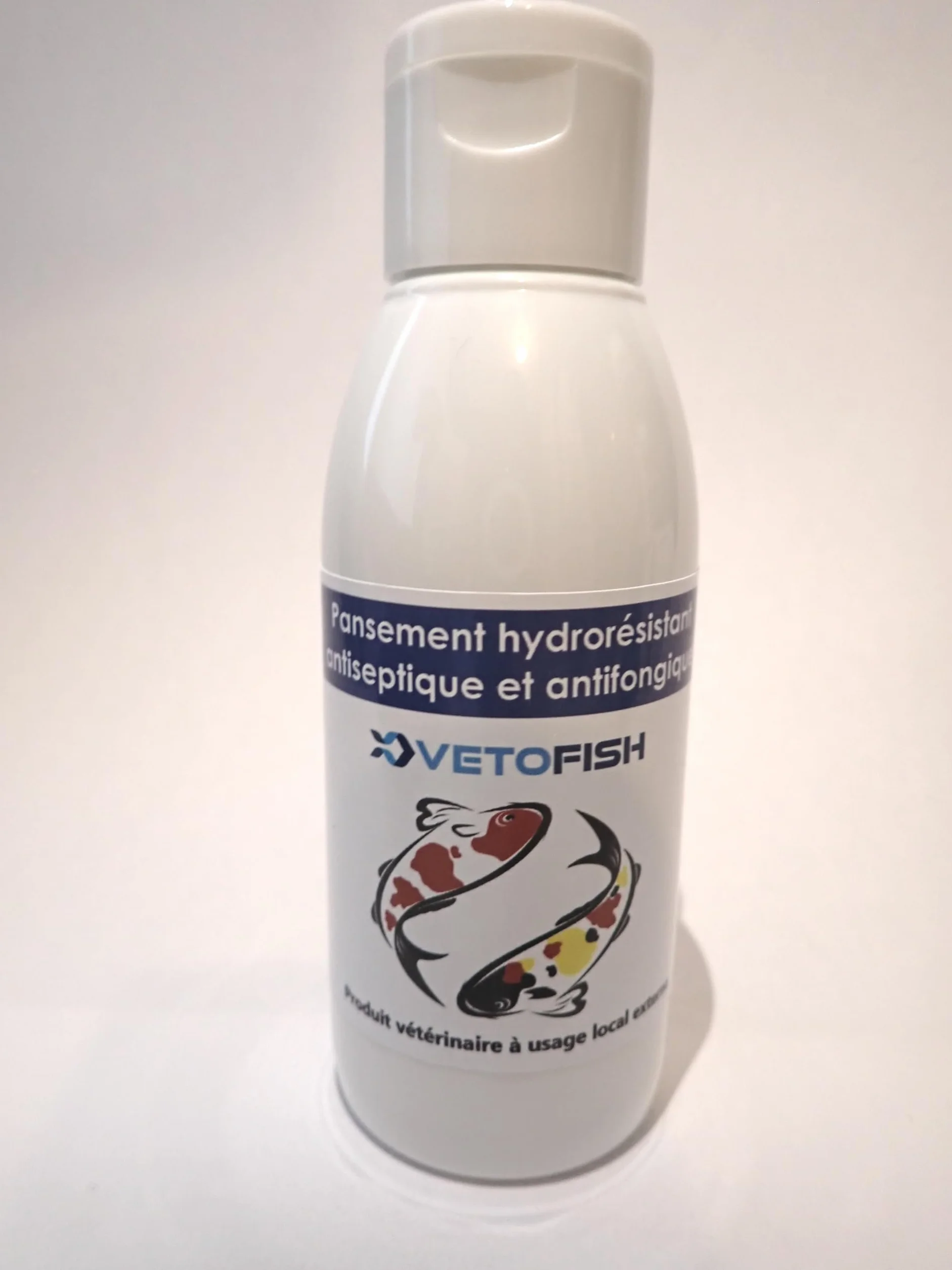 Pansement hydrorésistant antiseptique antifongique Poissons Amphibiens