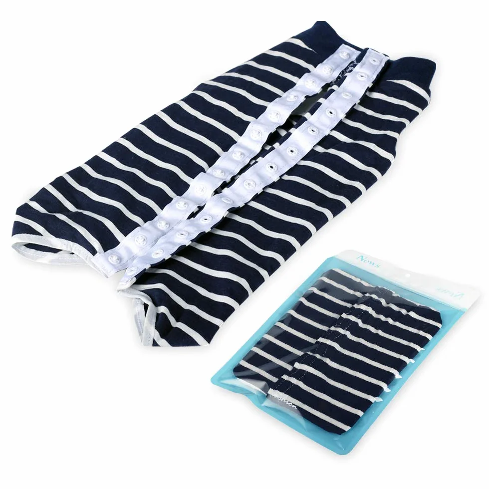 LIANZIMAU Combinaison de Récupération Chirurgicale pour Chien Anti-lécher Costume Protecteur Blessures Abdominales