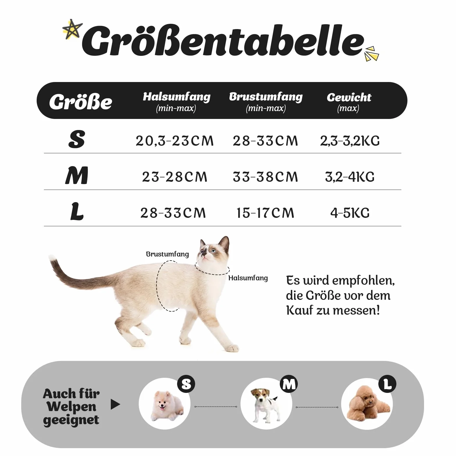 Harnais pour chat avec laisse anti-éclatement, réglable, doux, gris, taille S 26-32 cm