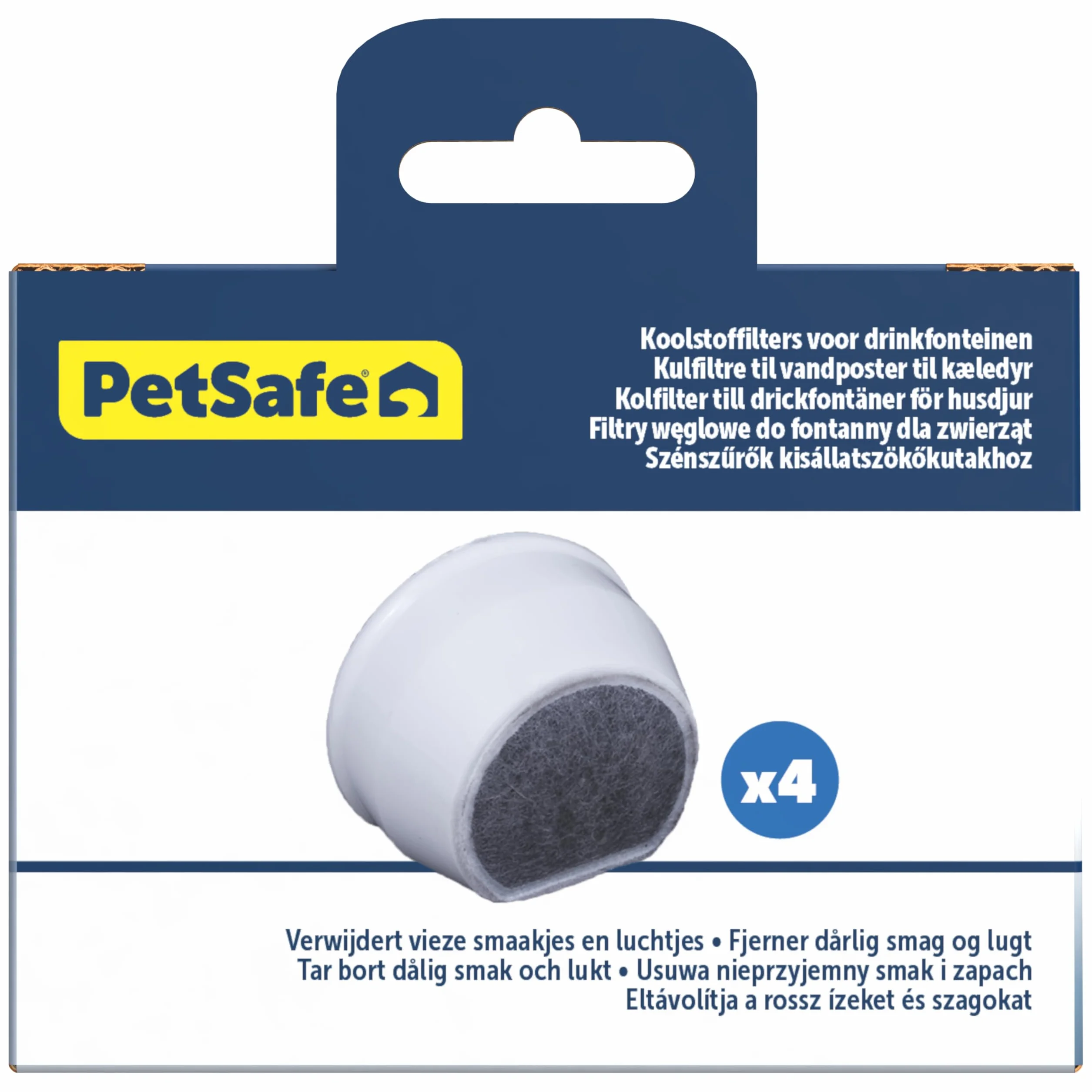 Petsafe Filtre Au Charbon De Rechange Pour Fontaine À Eau Pour Animaux Drinkwell Céramique Avalon Pagoda 7,5 L 3,7 L 1,8 L Pack De 4