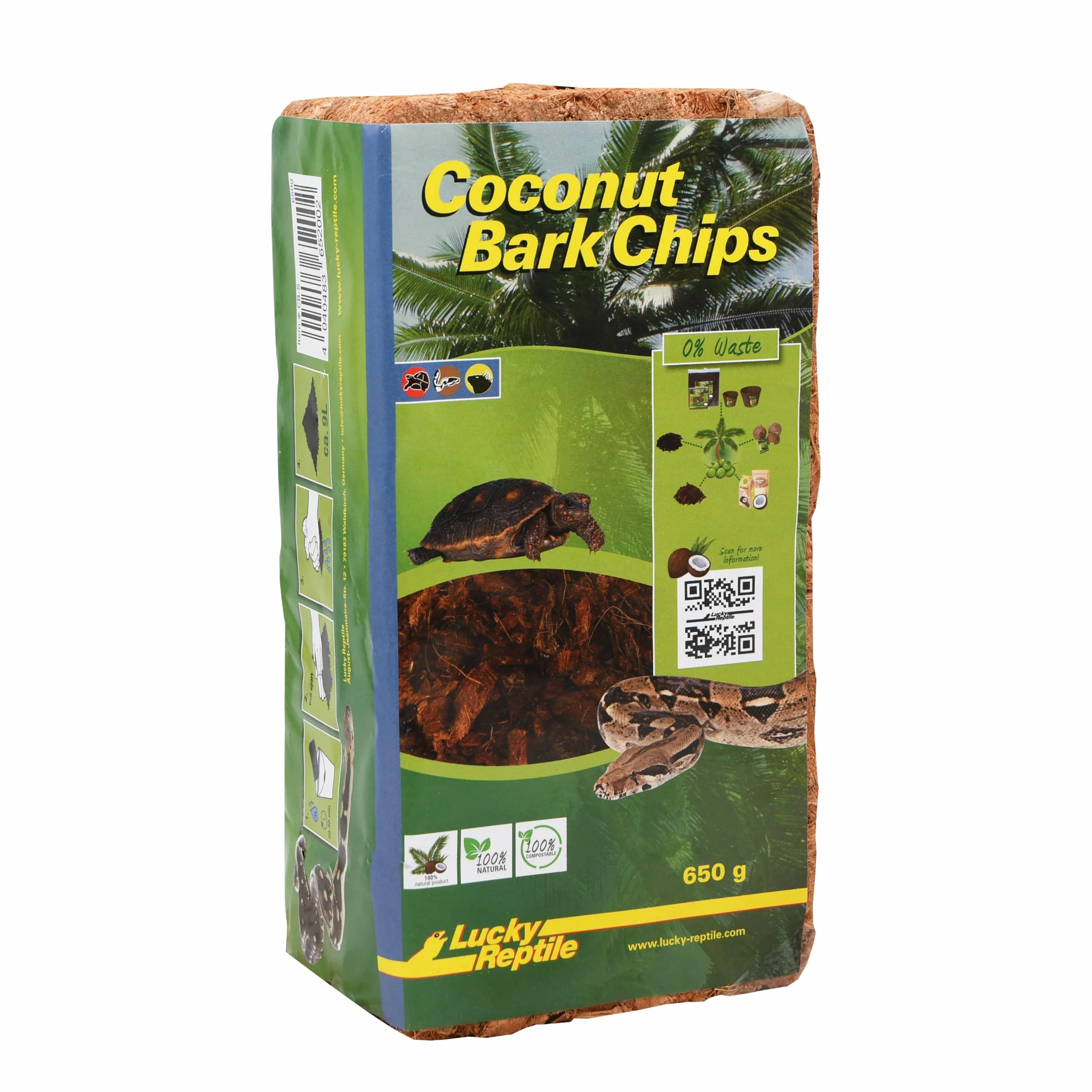 Lucky Reptile Copeaux de Noix de Coco 650 g