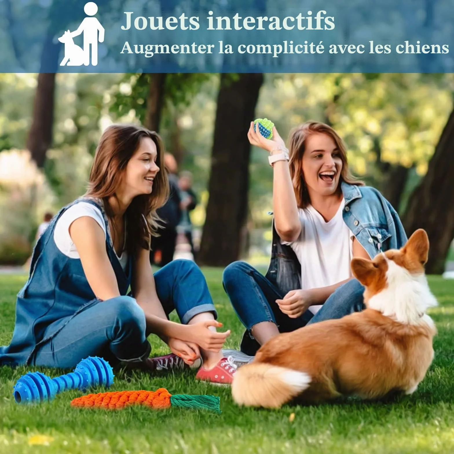 JOYBOY Jouets pour Chien 18 Pièces Corde à Mâcher Durable Indestructible