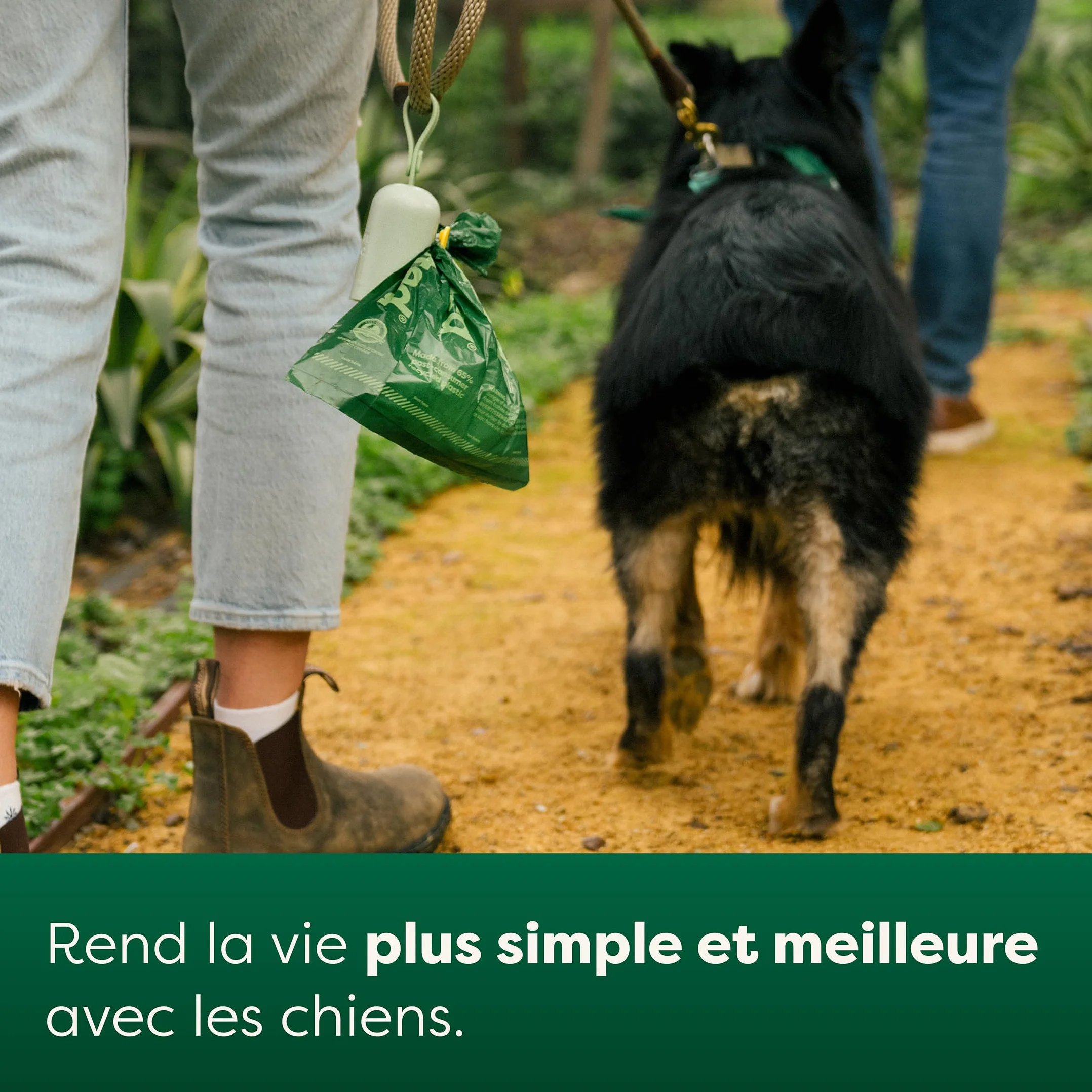 Earth Rated Sacs à crottes pour chiens, étanches extra épais, recharges rouleaux lavande 120 sacs