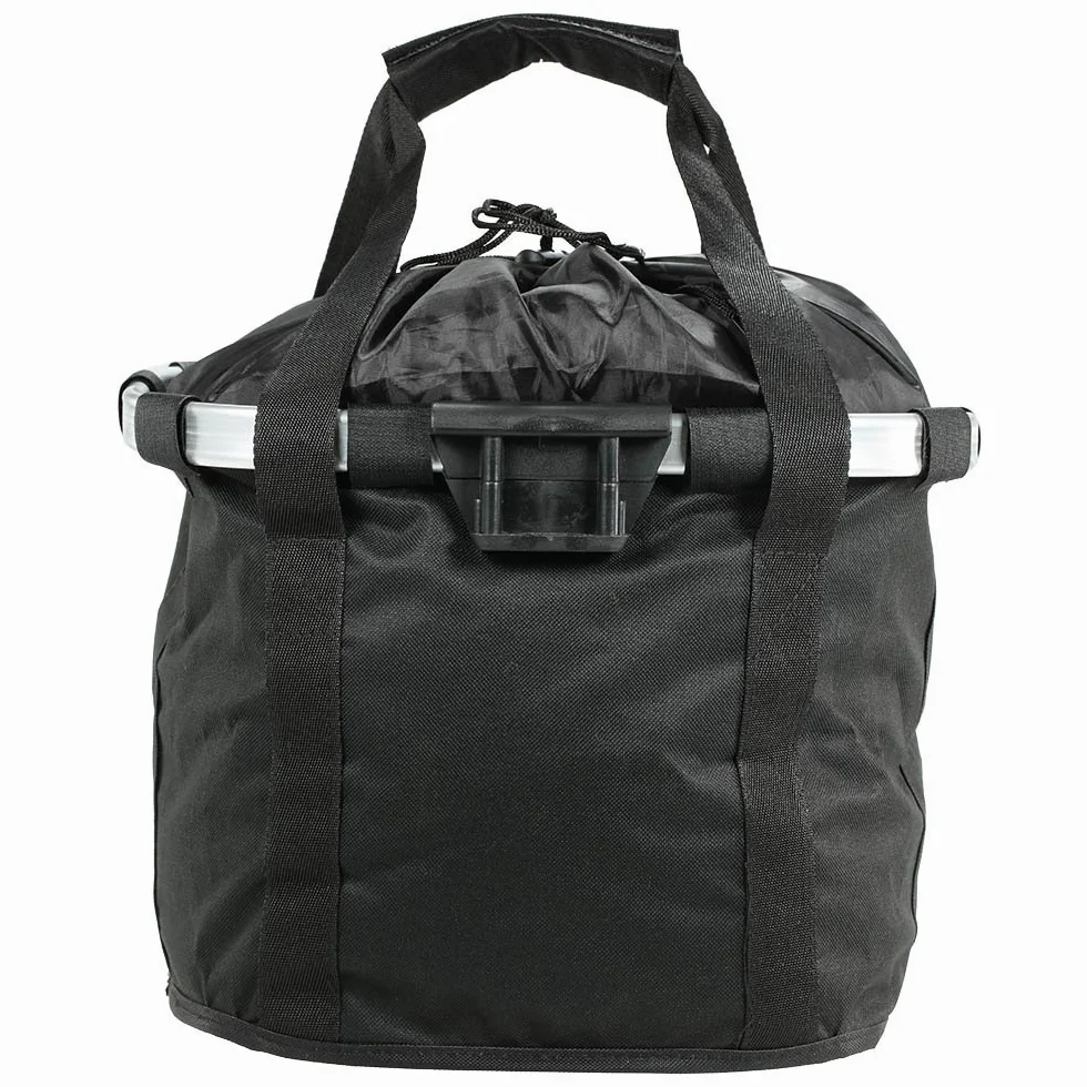 Panier avant vélo amovible en toile pour animal domestique avec cadre en alliage d'aluminium