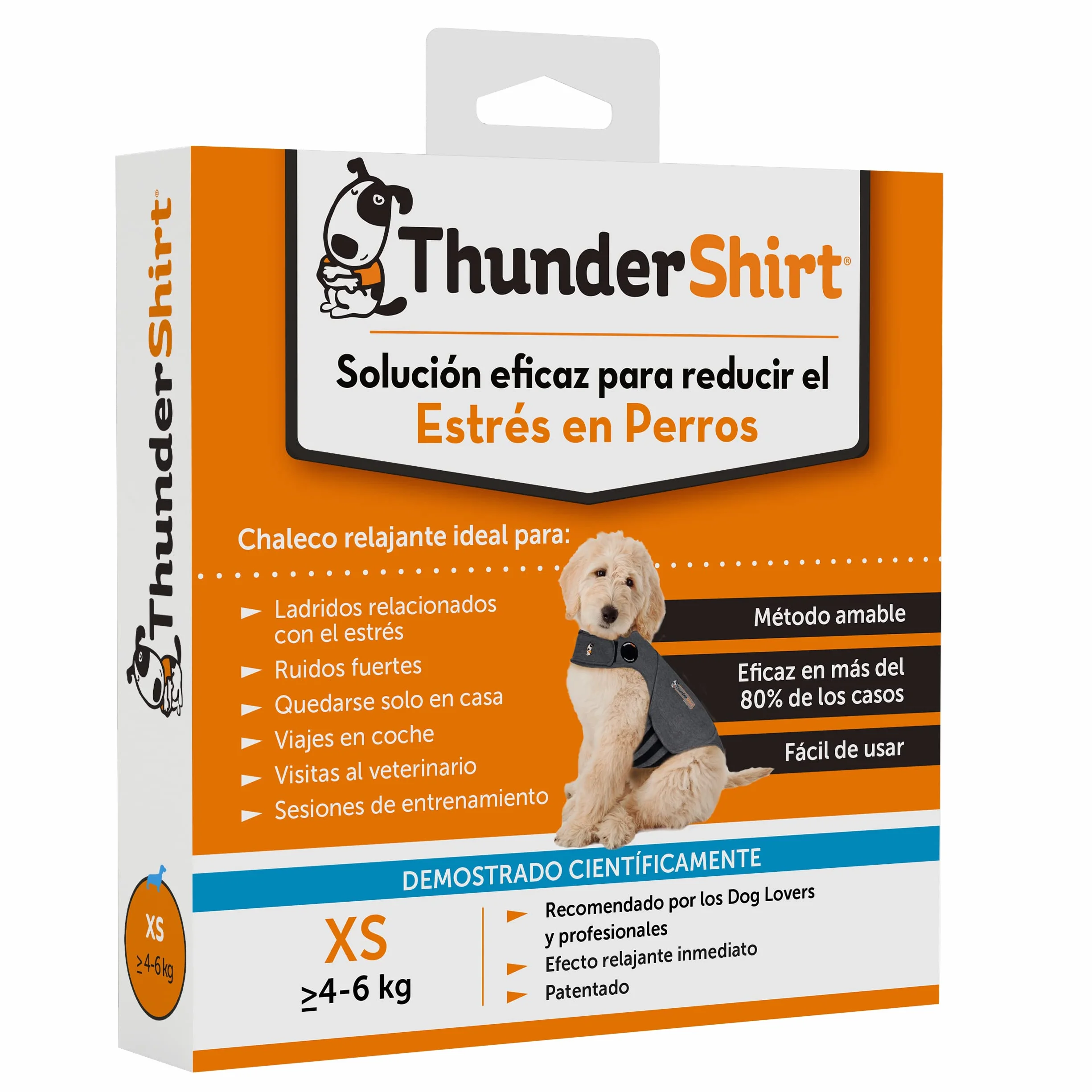 ThunderShirt Gilet Relaxant pour Chiens Gris 5 Tailles