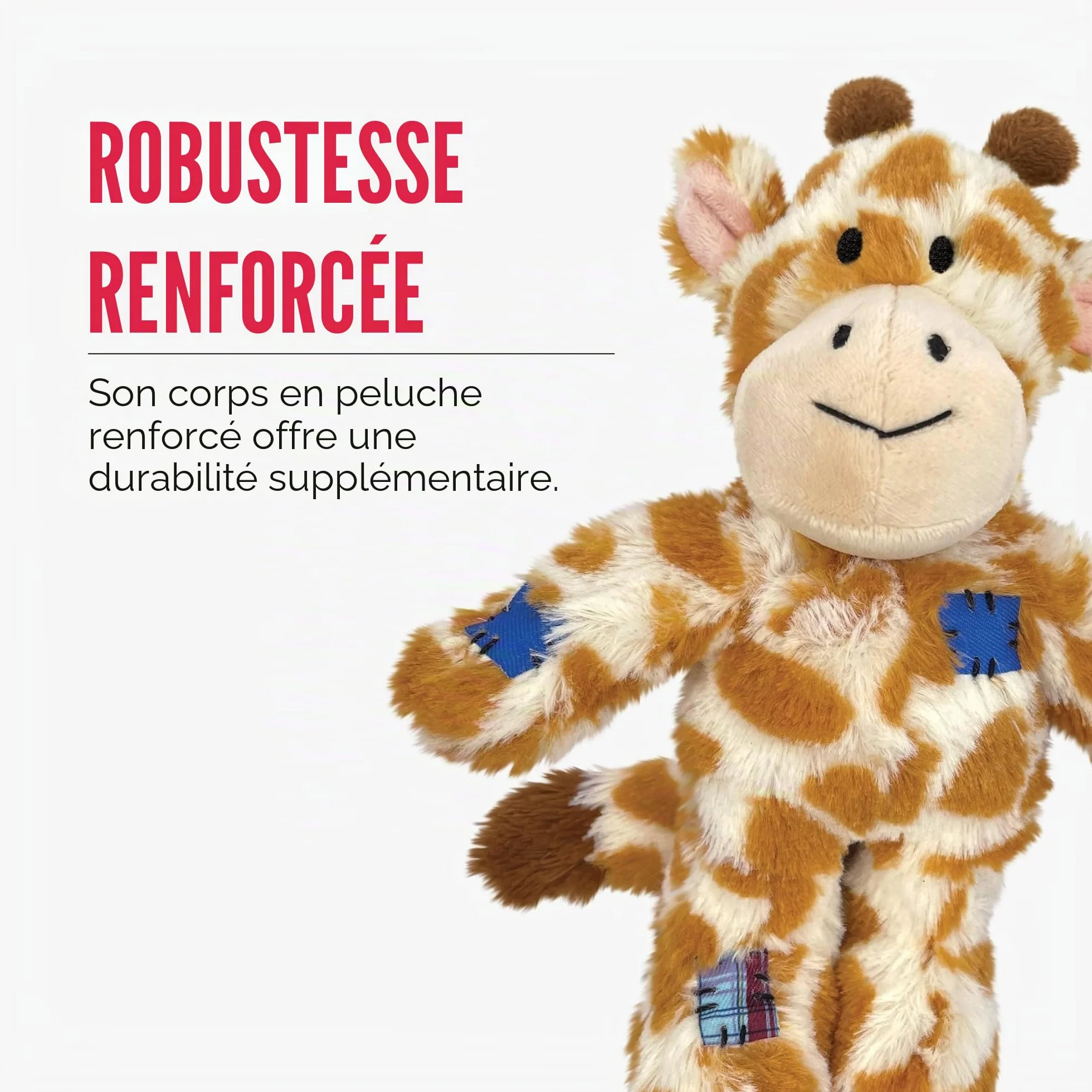 Kong Wild Knots Girafe Jouet pour Chien Taille M/L