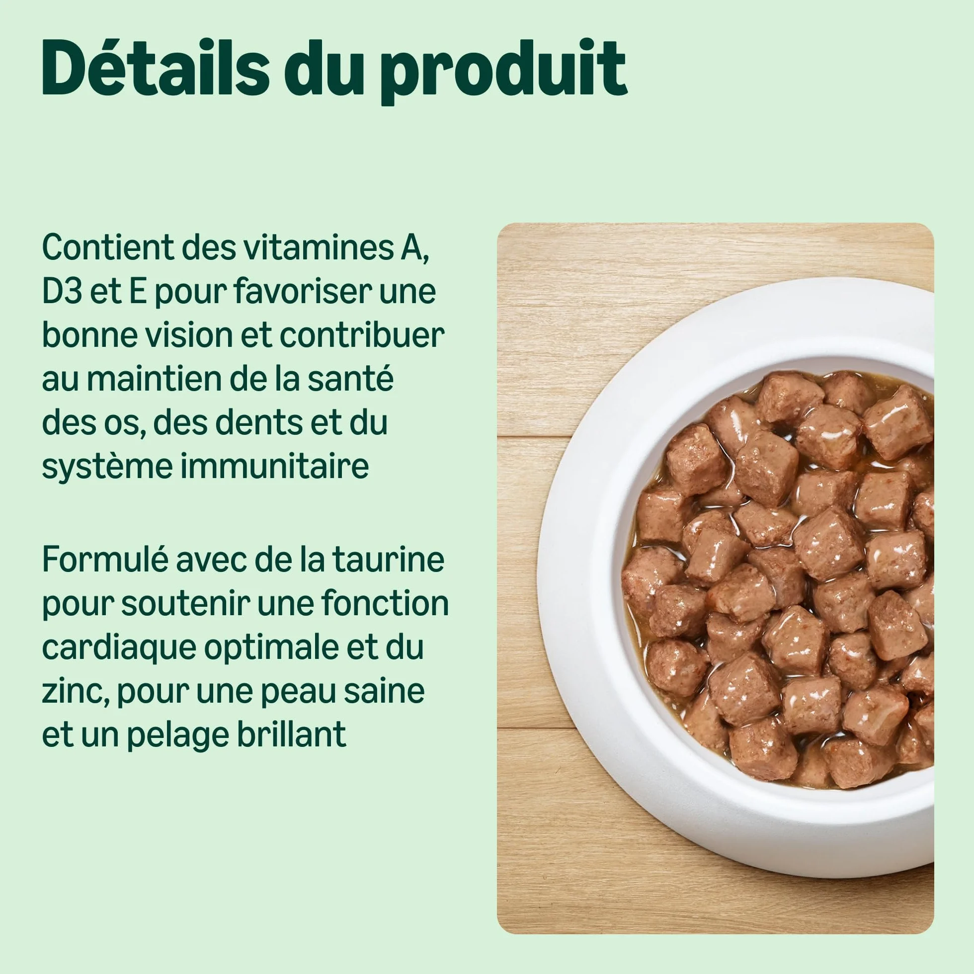 Amazon Nourriture Humide pour Chat, Morceaux de Saumon en Sauce, 12 x 415 g