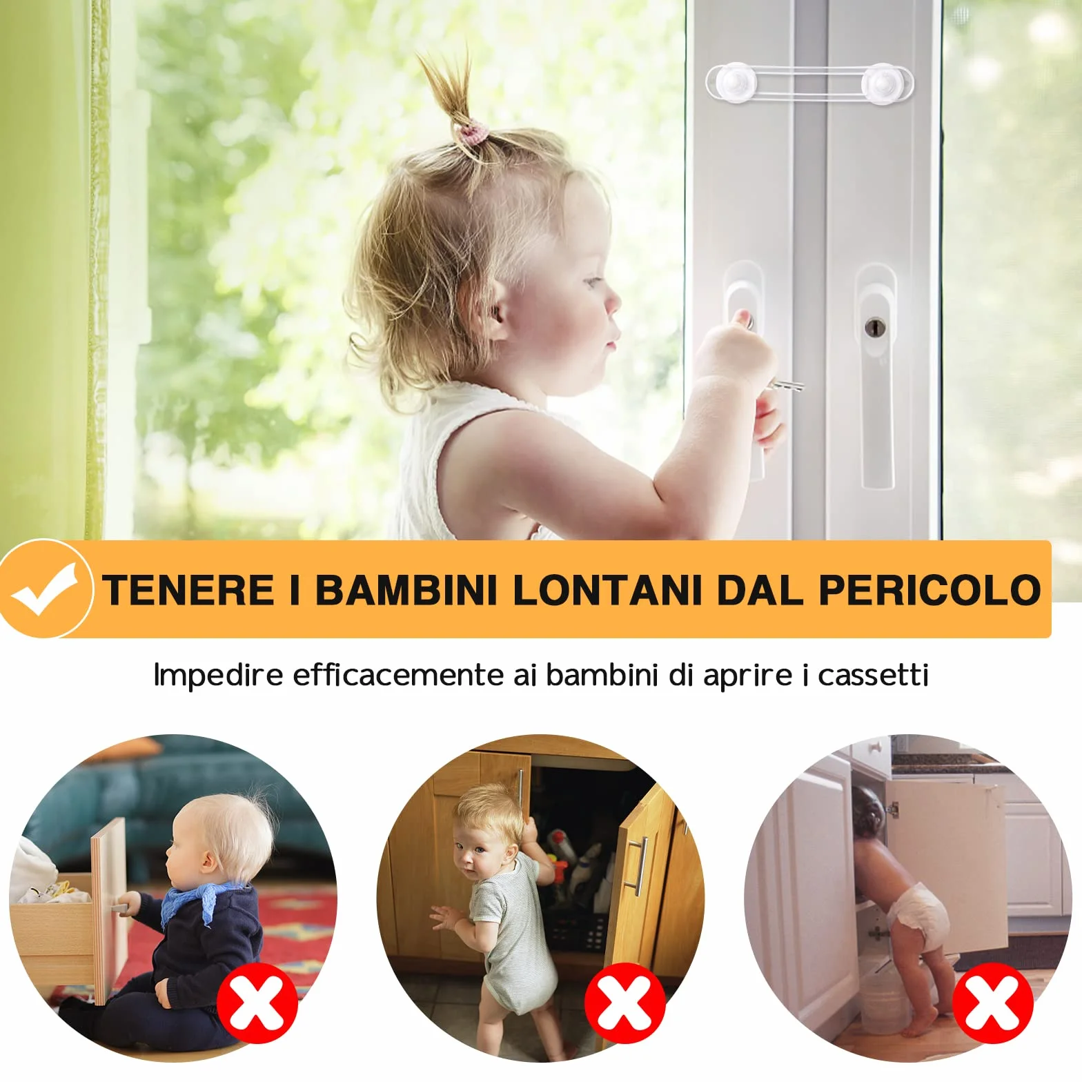 Vinabo Bloc Placard Bebe 4k Securite Bebe Serrures Enfant Tiroirs Fridge Protection Securite Domestique 12 Pieces