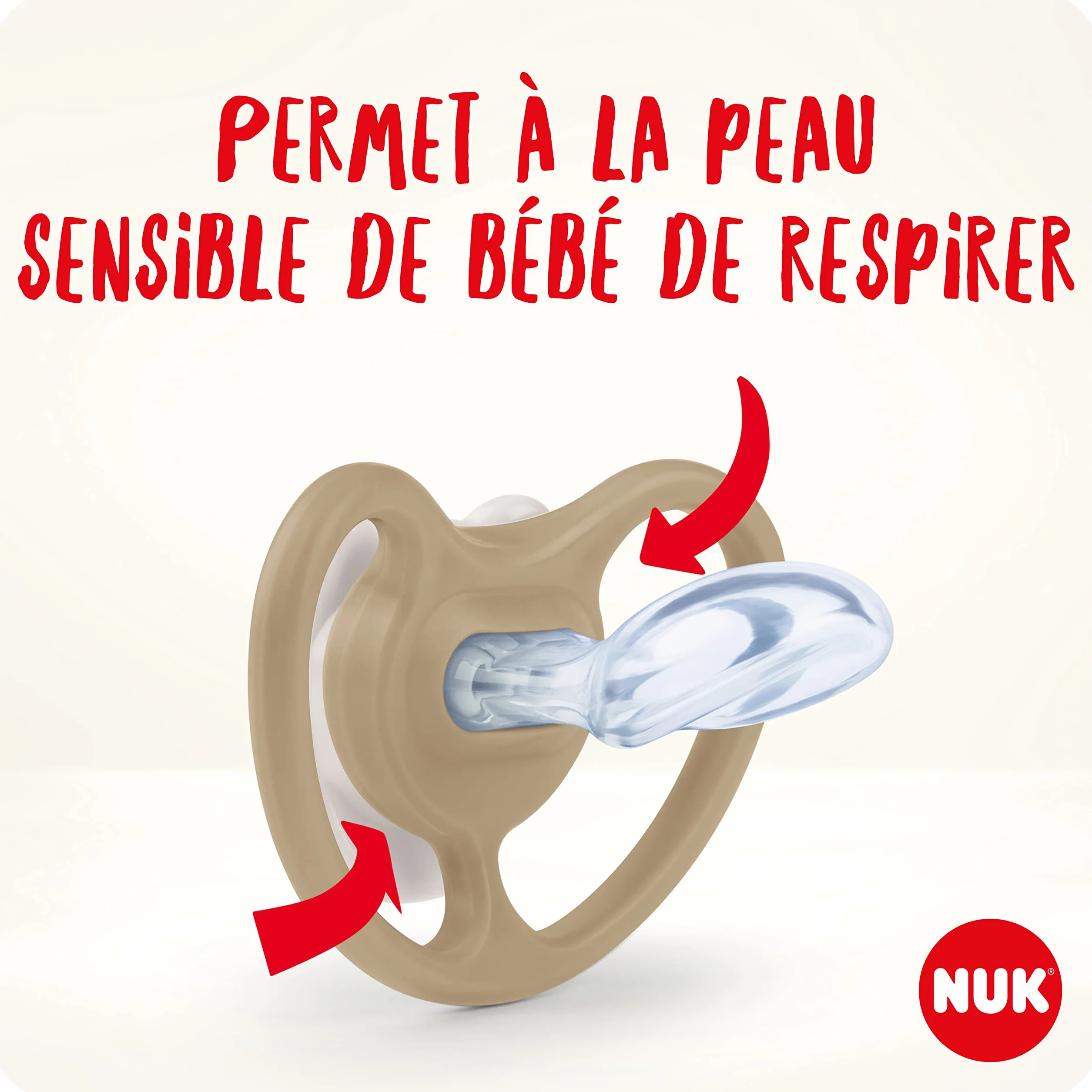 NUK Space Day & Night Tétine bébé 18-36 mois Sucettes phosphorescentes aérations extra-larges peaux sensibles Zèbre Lion Lot de 4