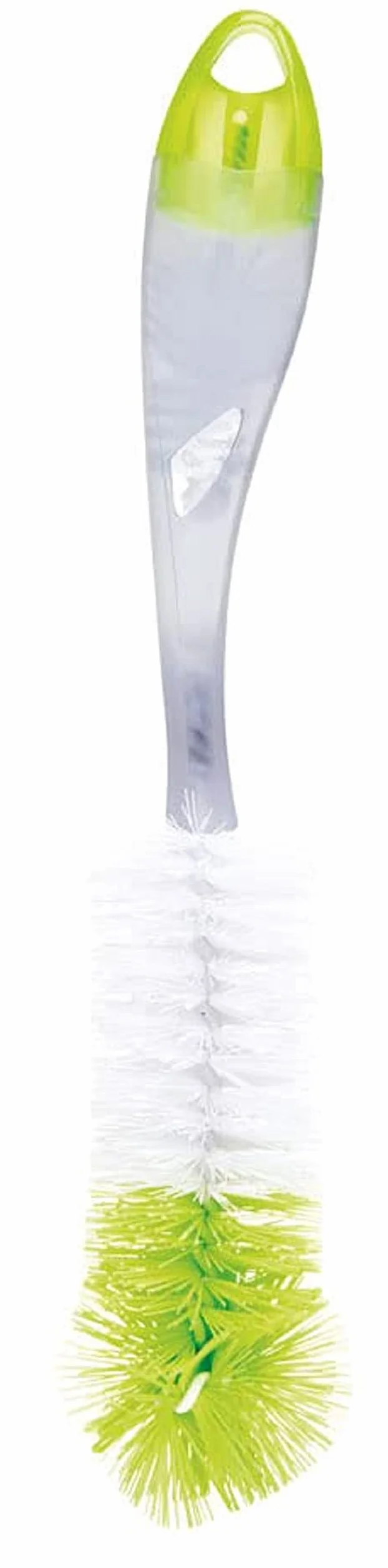 Tigex Goupillon 2-en-1 flexible double fibre Brosse à biberon et à tétine
