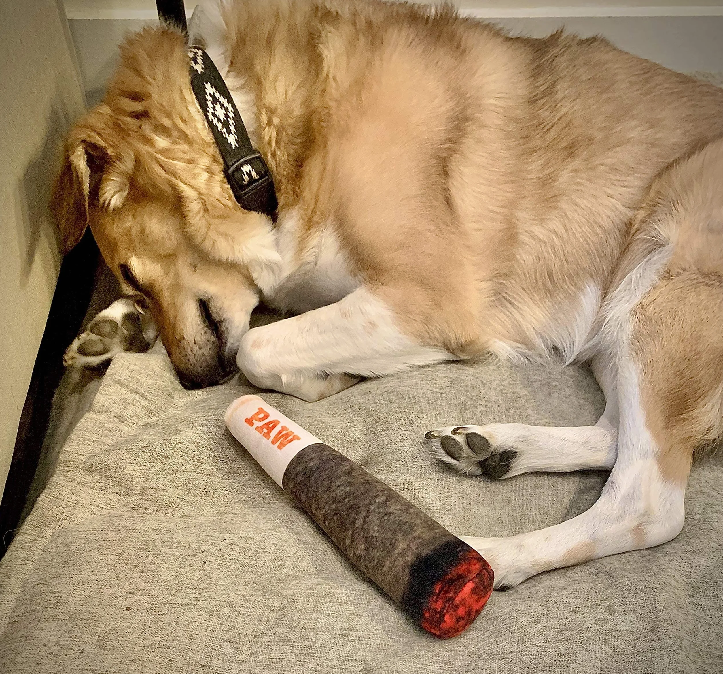 Doggy Doobie Jouets couineurs en peluche pour chiens moyenne et grande taille