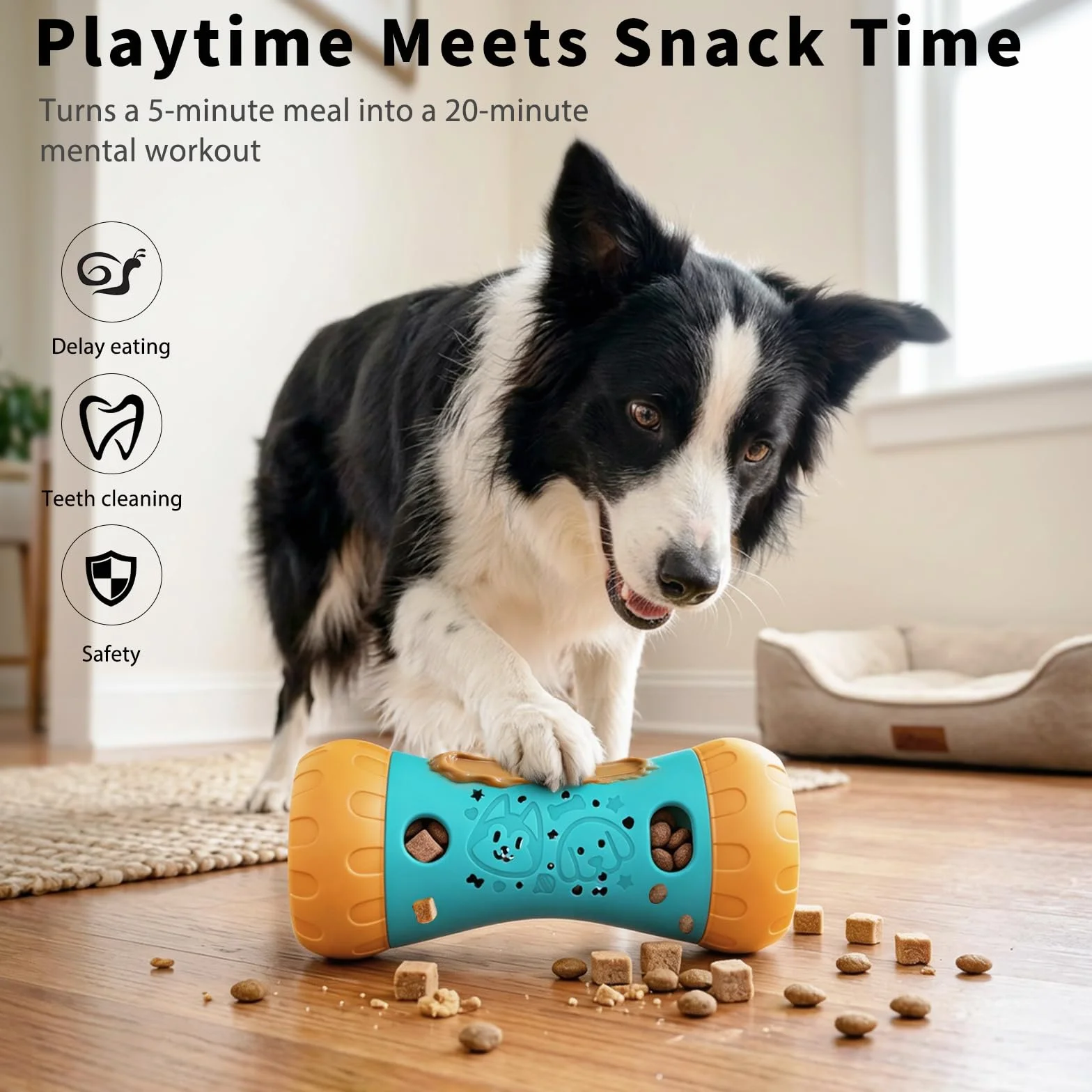 Jouet Chien Interactif Jeu Intelligence pour L'Ennui