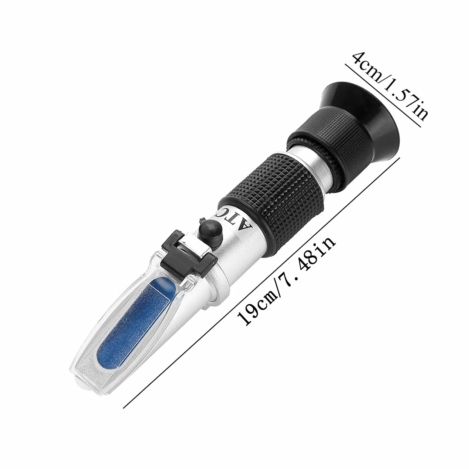 Réfractomètre Salinomètre ATC 0-10% pour Eau de Mer Aquarium Piscine