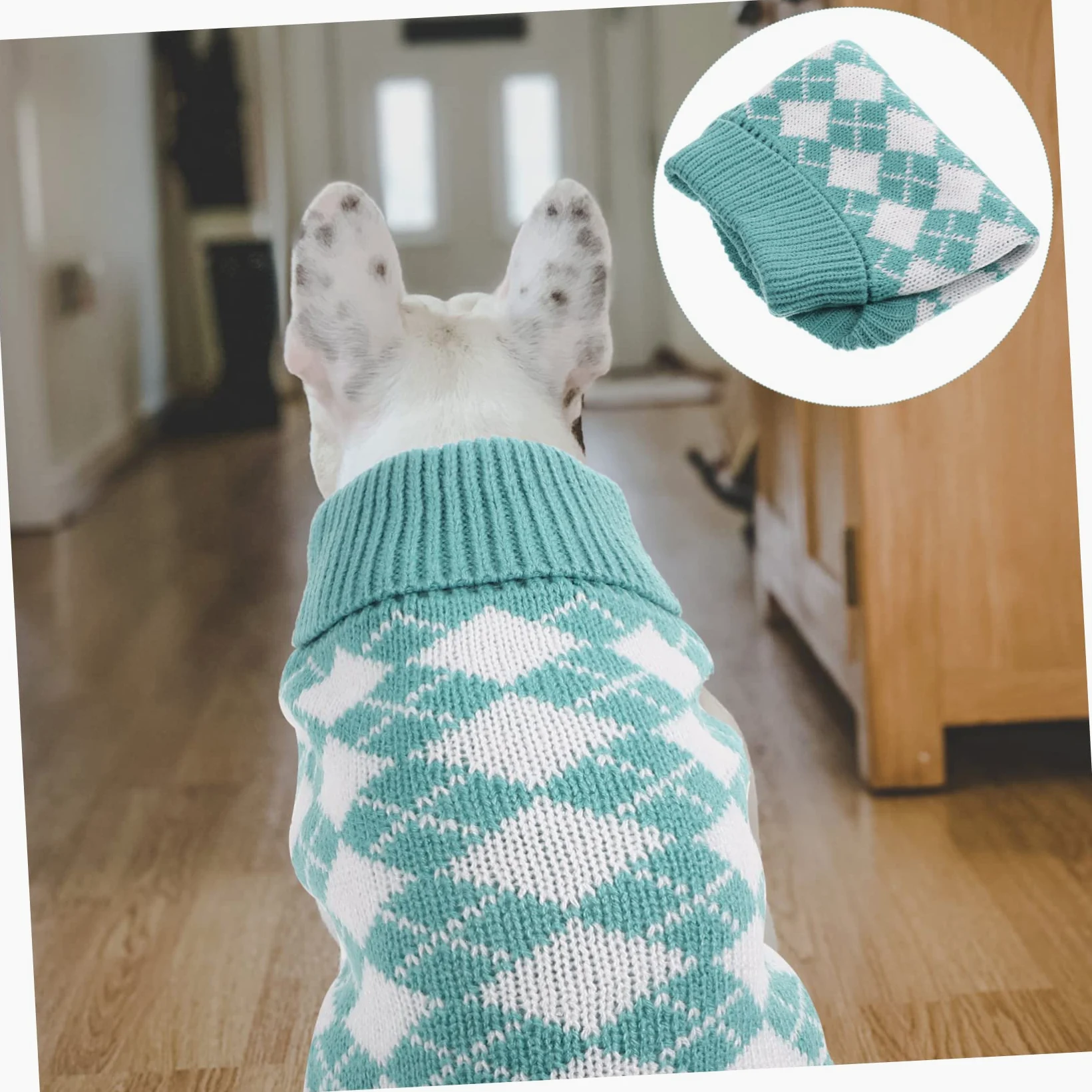 Kisangel 5pièces Pull pour Chien Vêtement Hiver pour Chiens De Pull Chaud à Motifs pour Et Activités Extérieures