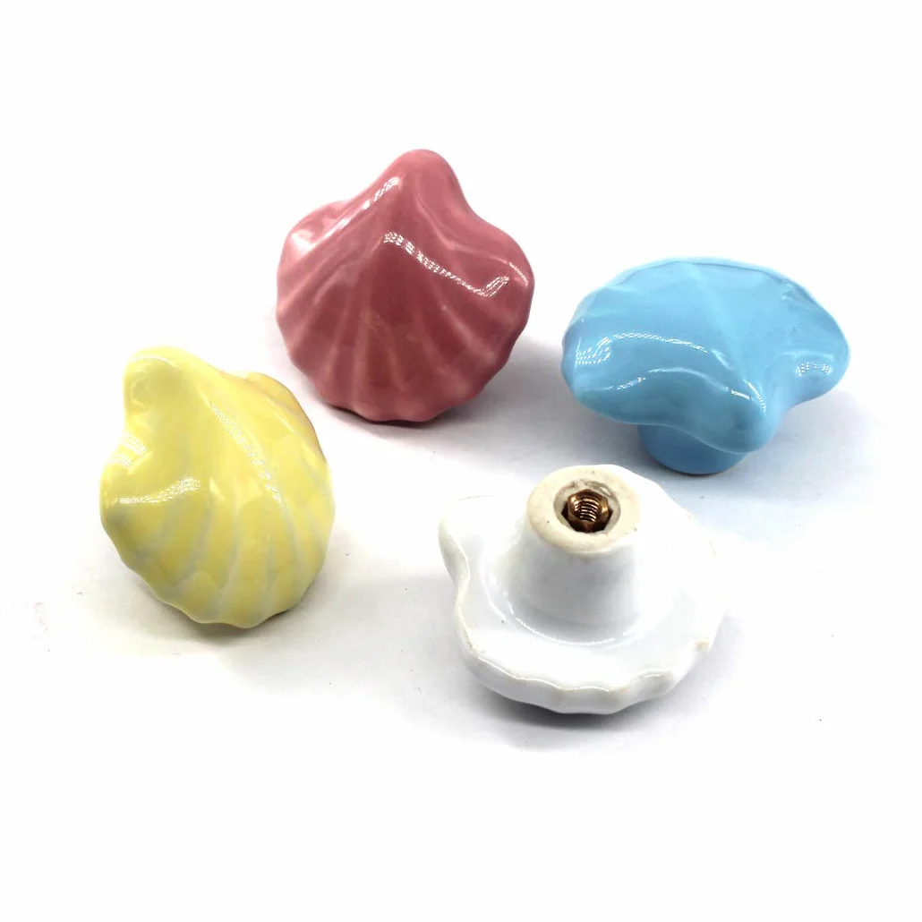 Boutons de tiroir en céramique Lot de 6 pour chambre d'enfant
