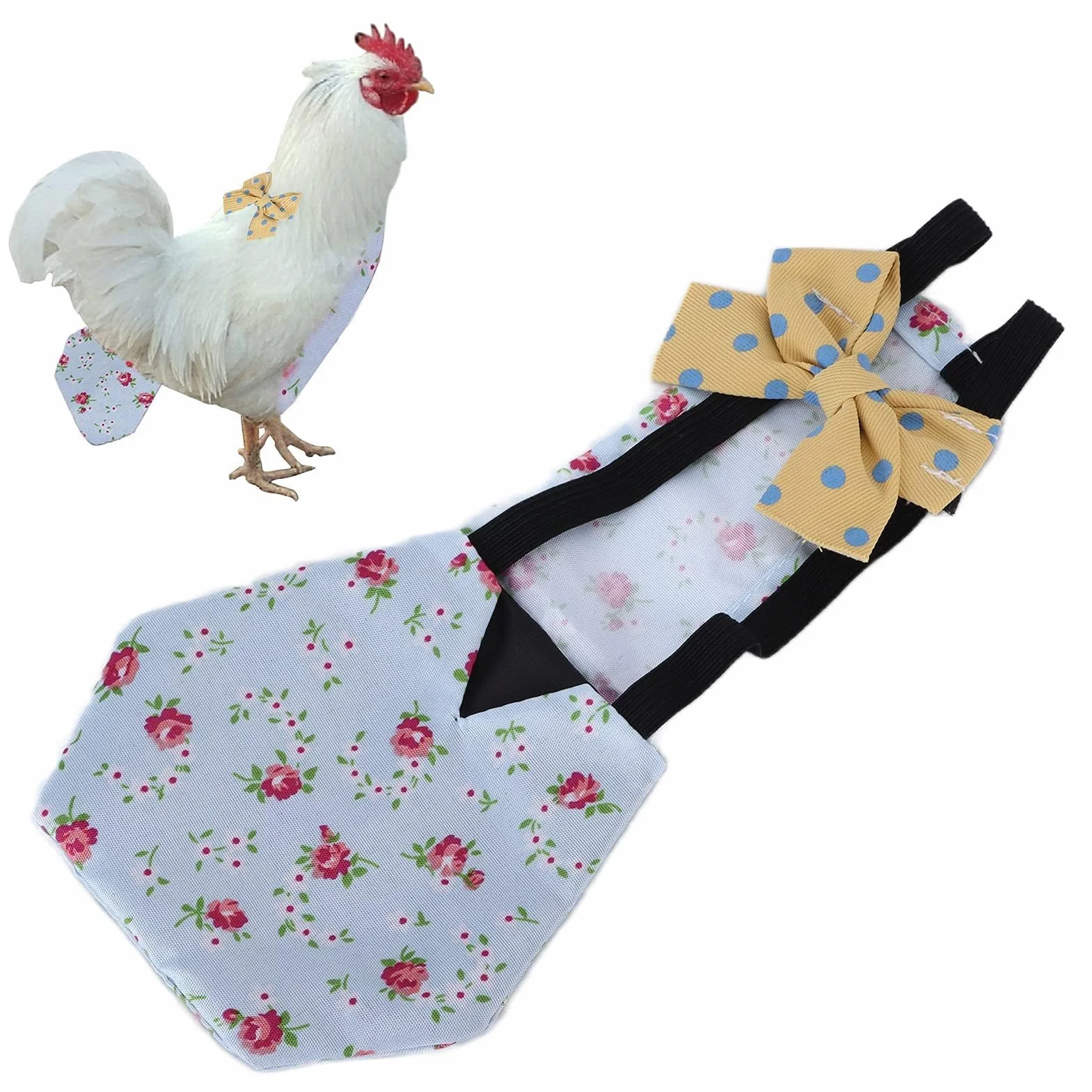 Couches Lavables Réutilisables pour Canard Poulet Poule Oie Tissu Réglable Hygiène Santé