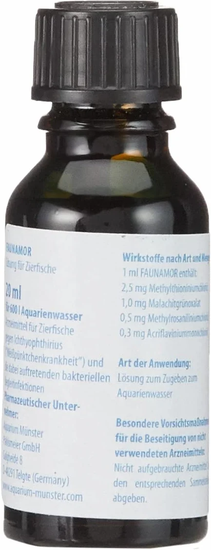 FAUNAMOR Aquarium Münster Anti Icthyo 20ml 600L